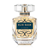 Elie Saab perfume bottle on a white background