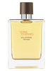 Perfume bottle of Terre d'Hermes Eau Intense Vetiver on a white background