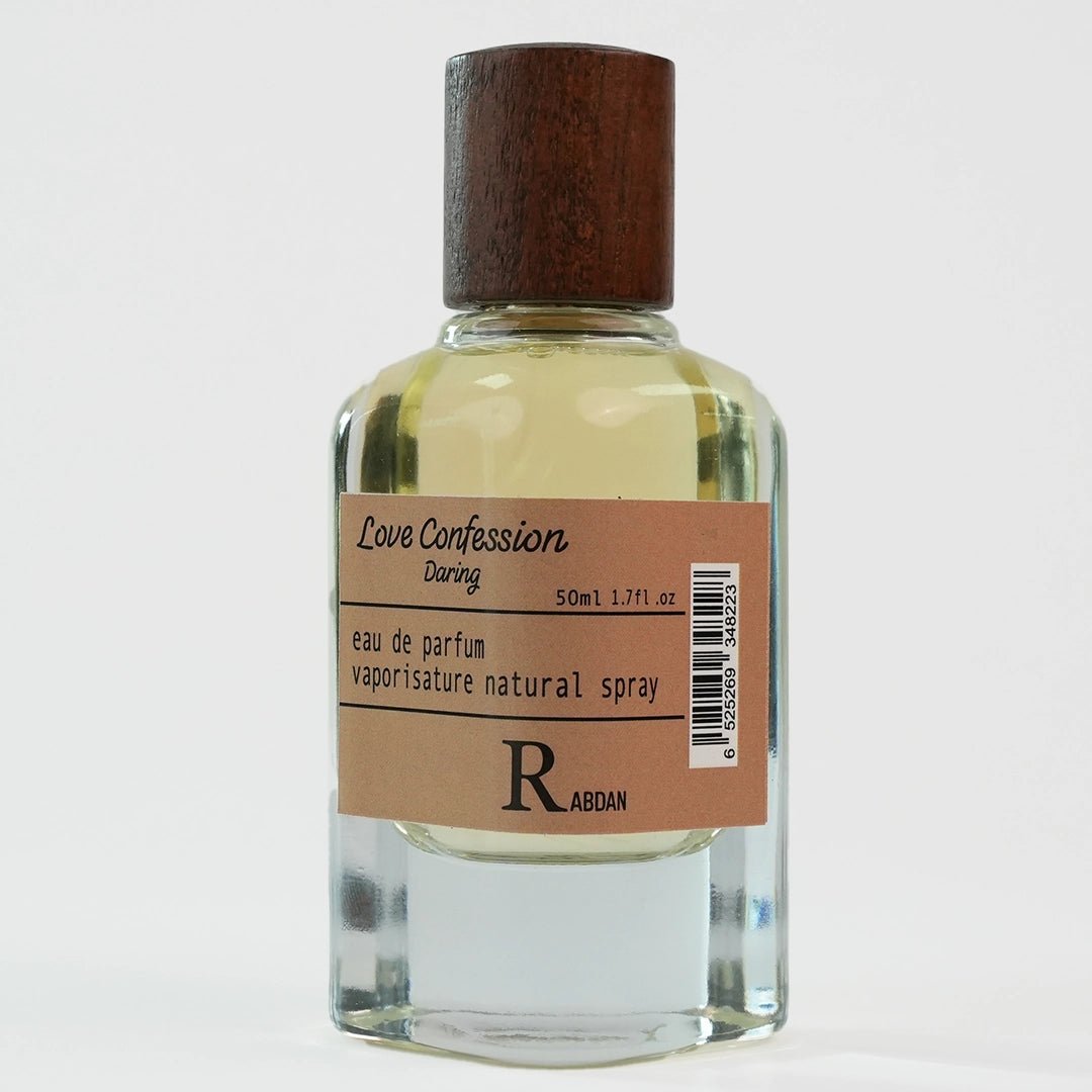 RABDAN LOVE CONFESSION DARING UNISEX EDP 50ML - Al Himyan Perfumes | عطور هميان | Oud & Luxury Fragrances - Rabdan