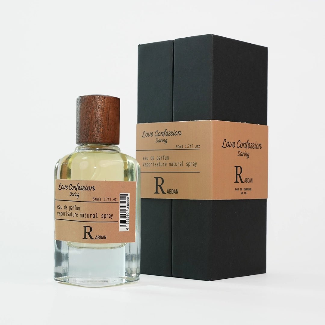 RABDAN LOVE CONFESSION DARING UNISEX EDP 50ML - Al Himyan Perfumes | عطور هميان | Oud & Luxury Fragrances - Rabdan