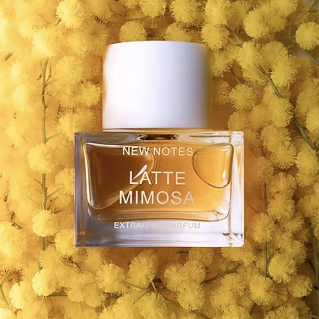 NEW NOTES LATTE MIMOSA UNISEX EXTRAIT DE PARFUM 50ML - Al Himyan Perfumes | عطور هميان | Oud & Luxury Fragrances - New Notes