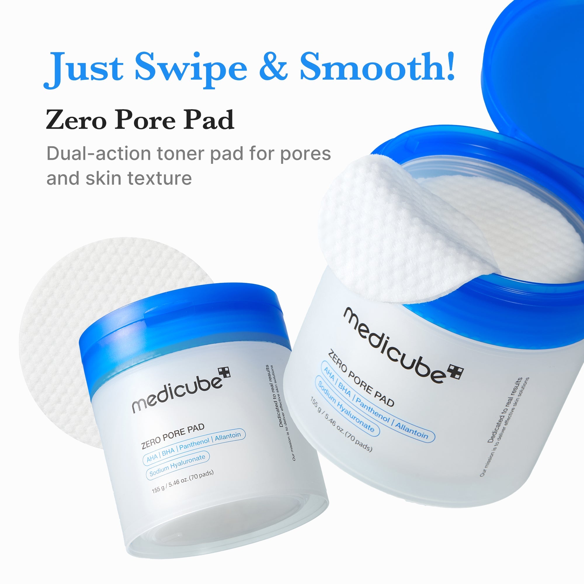 Medicube Zero Pore Pad 2.0 155g (70 Pads) Secondary image