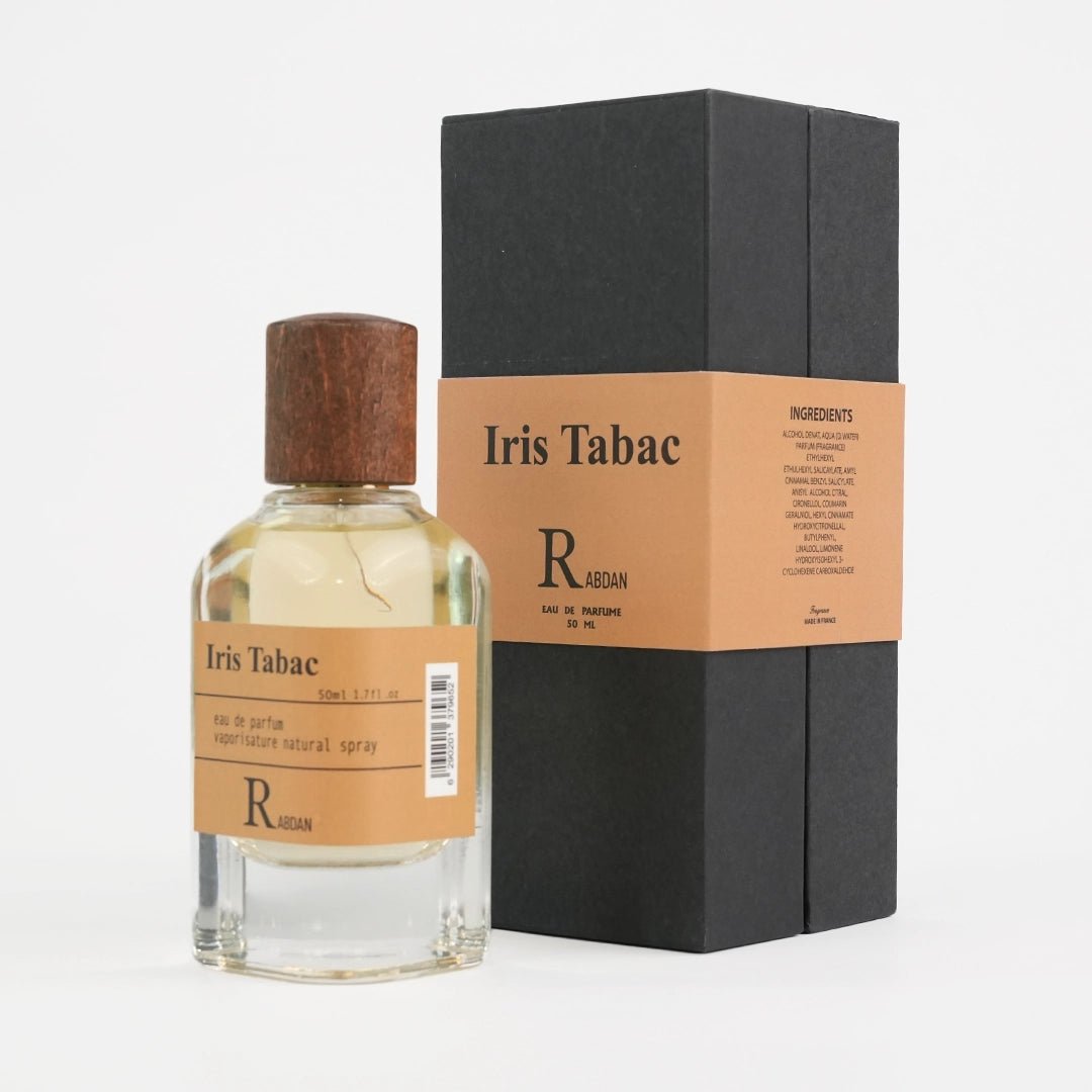RABDAN IRIS TABAC UNISEX EDP 50ML - Al Himyan Perfumes | عطور هميان | Oud & Luxury Fragrances - Rabdan