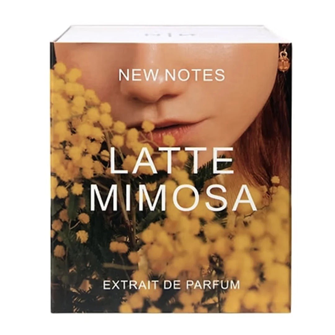 NEW NOTES LATTE MIMOSA UNISEX EXTRAIT DE PARFUM 50ML - Al Himyan Perfumes | عطور هميان | Oud & Luxury Fragrances - New Notes
