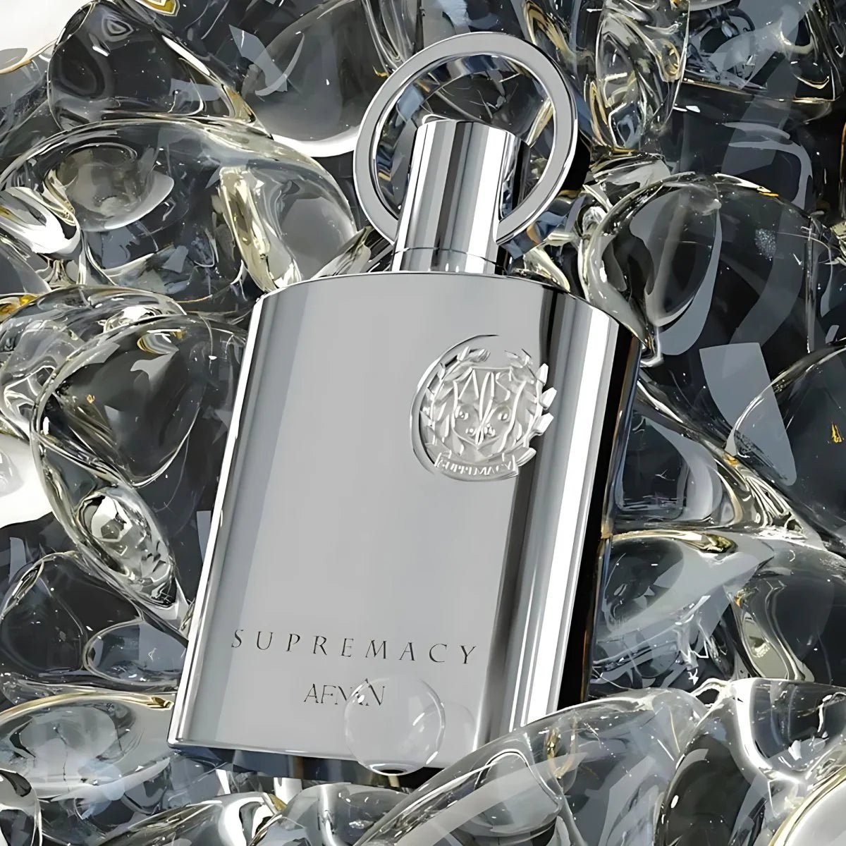 AFNAN SUPREMACY SILVER FOR MEN EDP 100ML - Al Himyan Perfumes | عطور هميان | Oud & Luxury Fragrances - Afnan