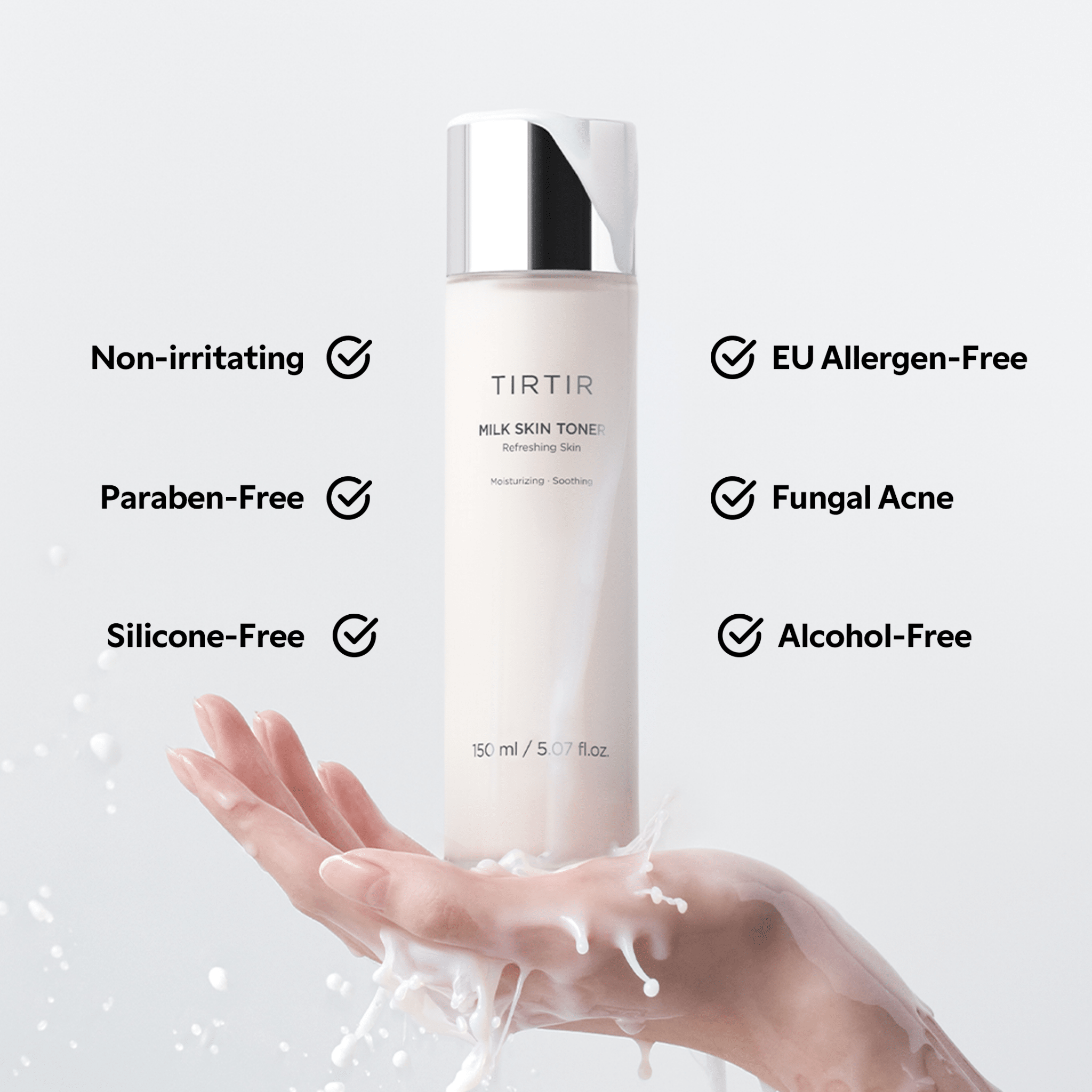 TIRTIR Milk Skin Toner 150ml - Al Himyan Perfumes | عطور هميان | Oud & Luxury Fragrances - TIRTIR