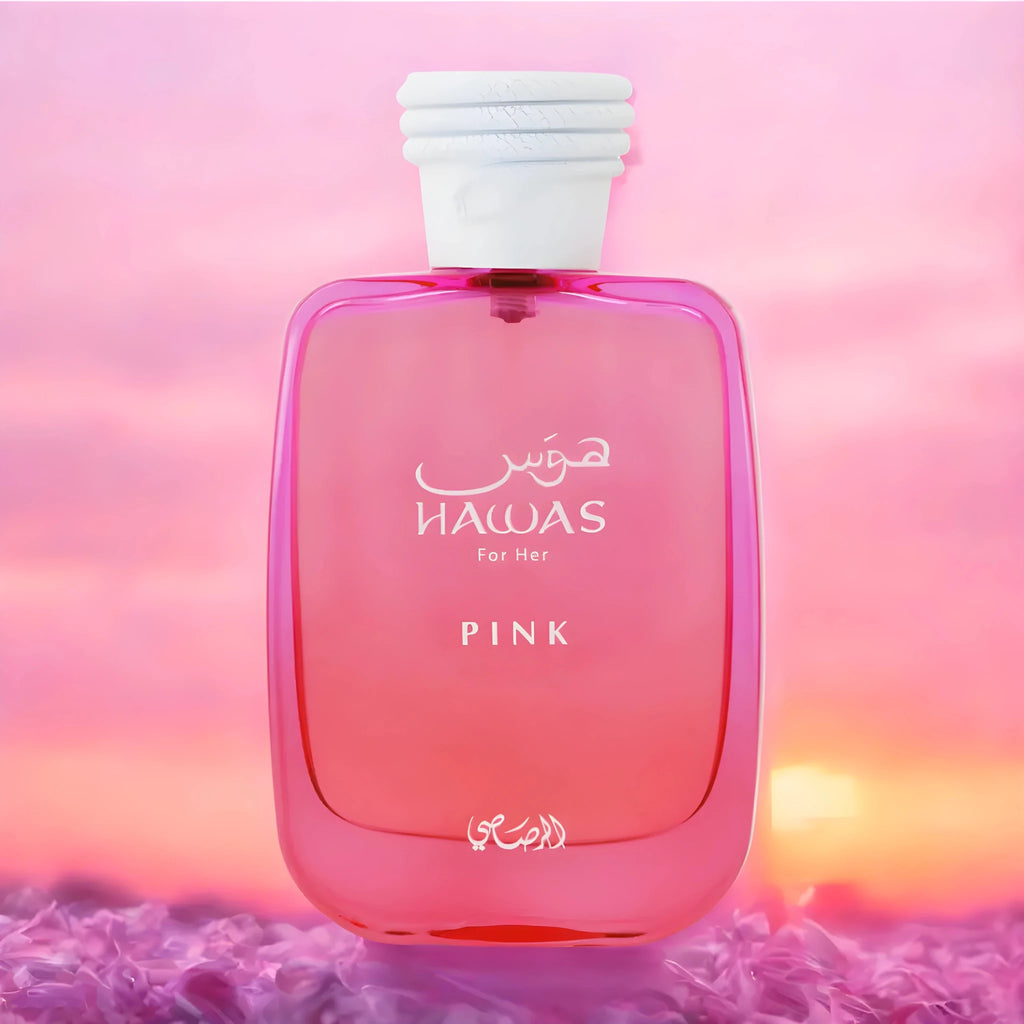RASASI HAWAS PINK FOR WOMEN EDP 100ML - Al Himyan Perfumes | عطور هميان | Oud & Luxury Fragrances - Rasasi