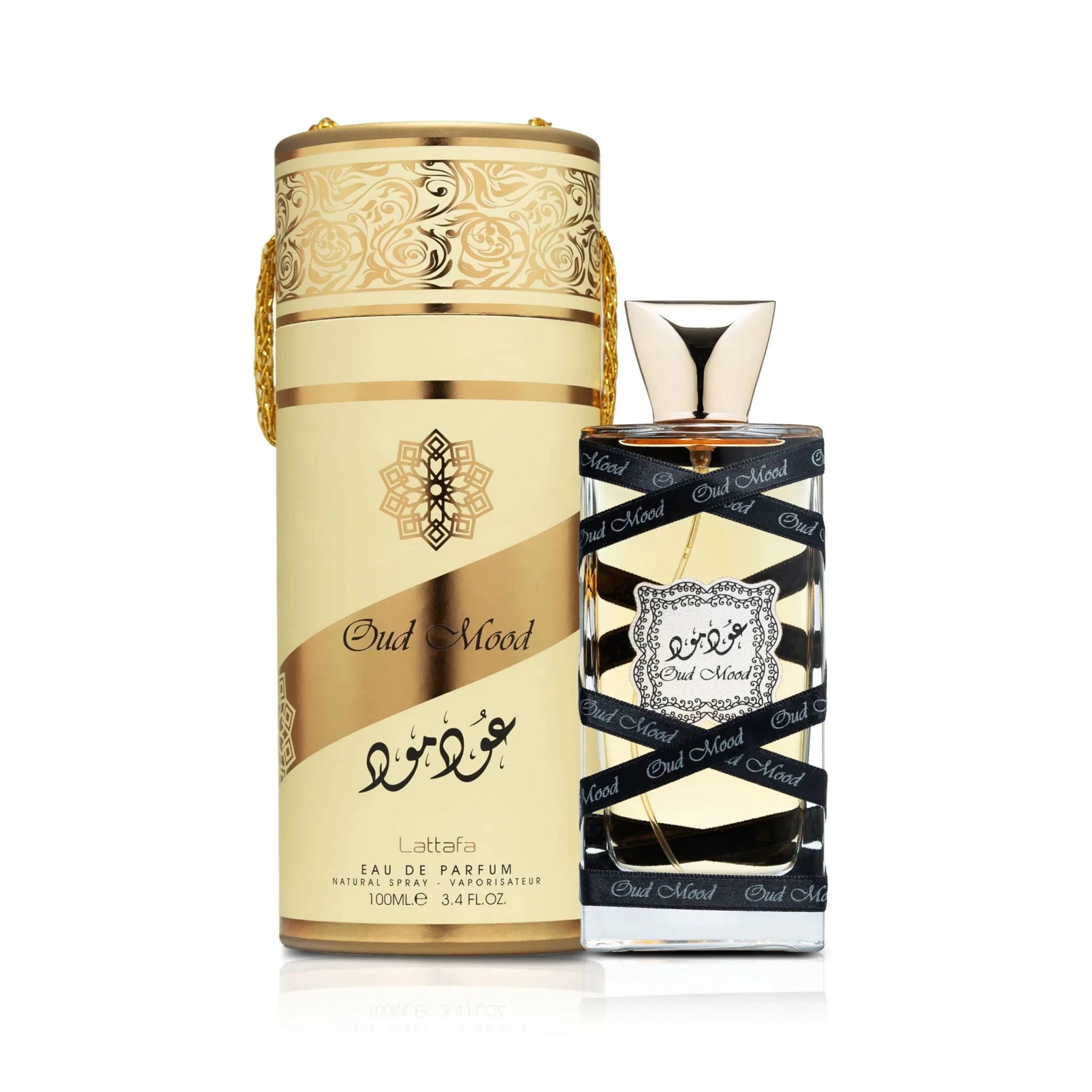LATTAFA OUD MOOD UNISEX EDP 100ML - Al Himyan Perfumes | عطور هميان | Oud & Luxury Fragrances - Lattafa