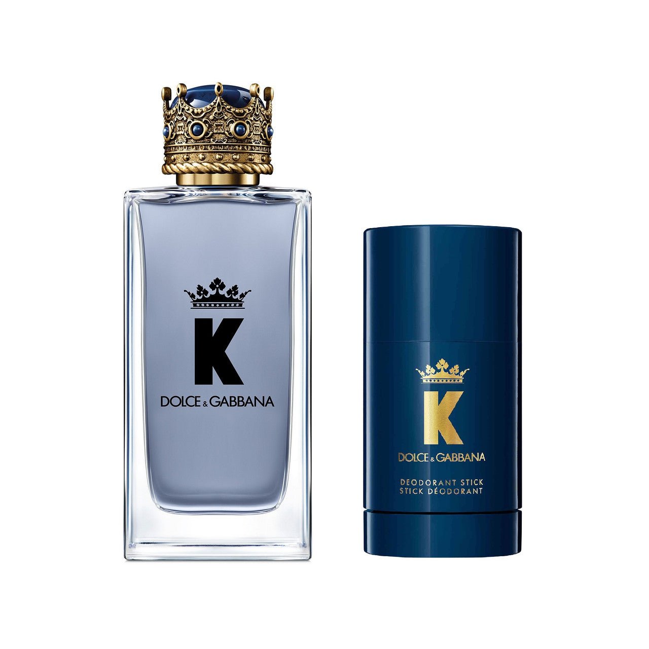 D&G KING EDT 100ML+75ML DEO STICK SET - Al Himyan Perfumes | عطور هميان | Oud & Luxury Fragrances - Dolce & Gabbana
