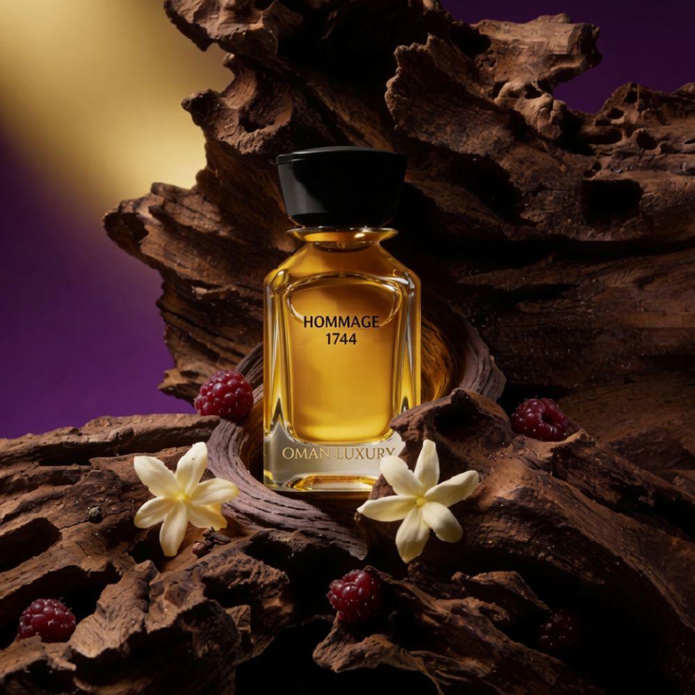 OMANLUXURY HOMMAGE 1744 UNISEX EDP 100ML - Al Himyan Perfumes | عطور هميان | Oud & Luxury Fragrances - OmanLuxury