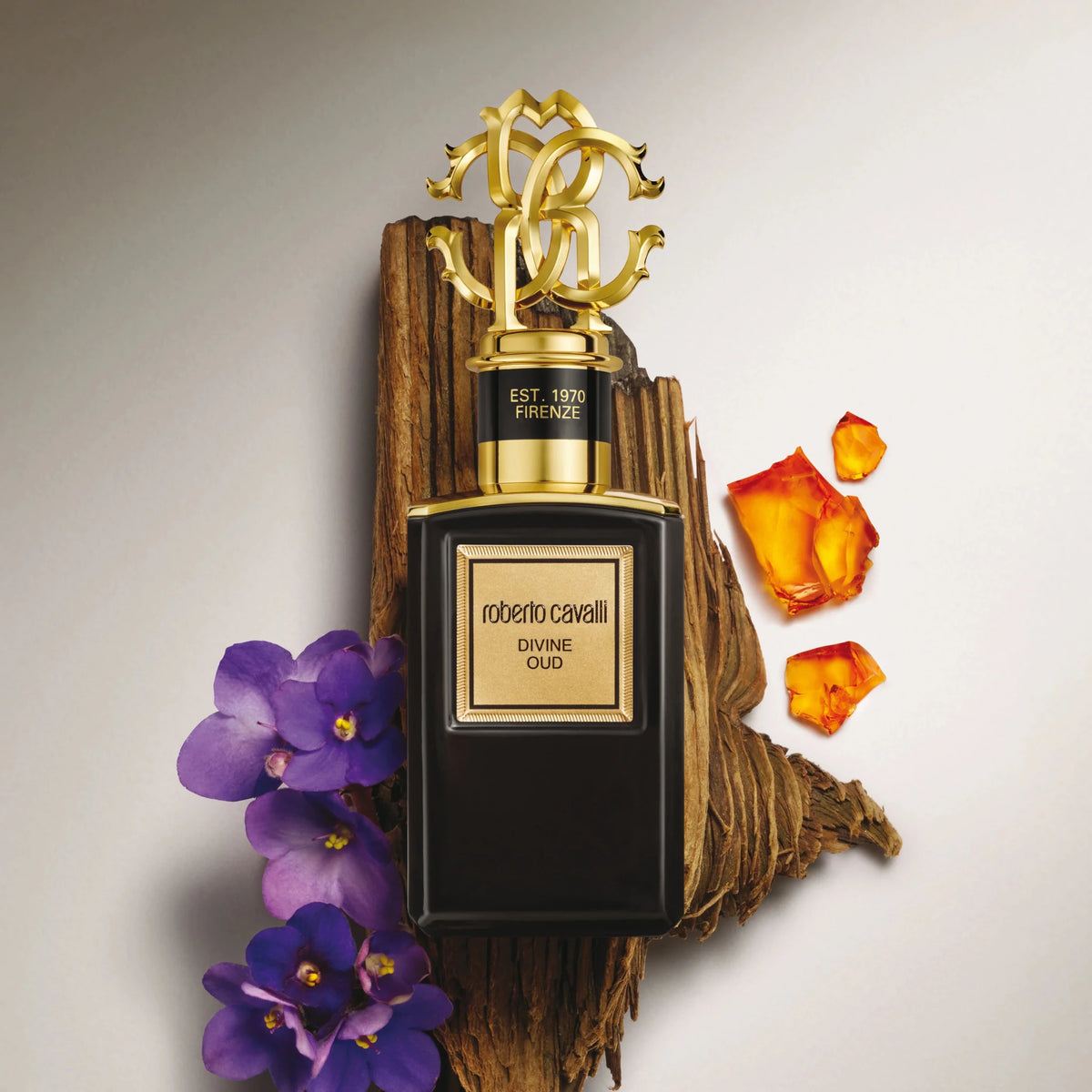 ROBERTO CAVALLI DIVINE OUD INTENSE UNISEX EDP 100ML - Al Himyan Perfumes | عطور هميان | Oud & Luxury Fragrances - Roberto Cavalli