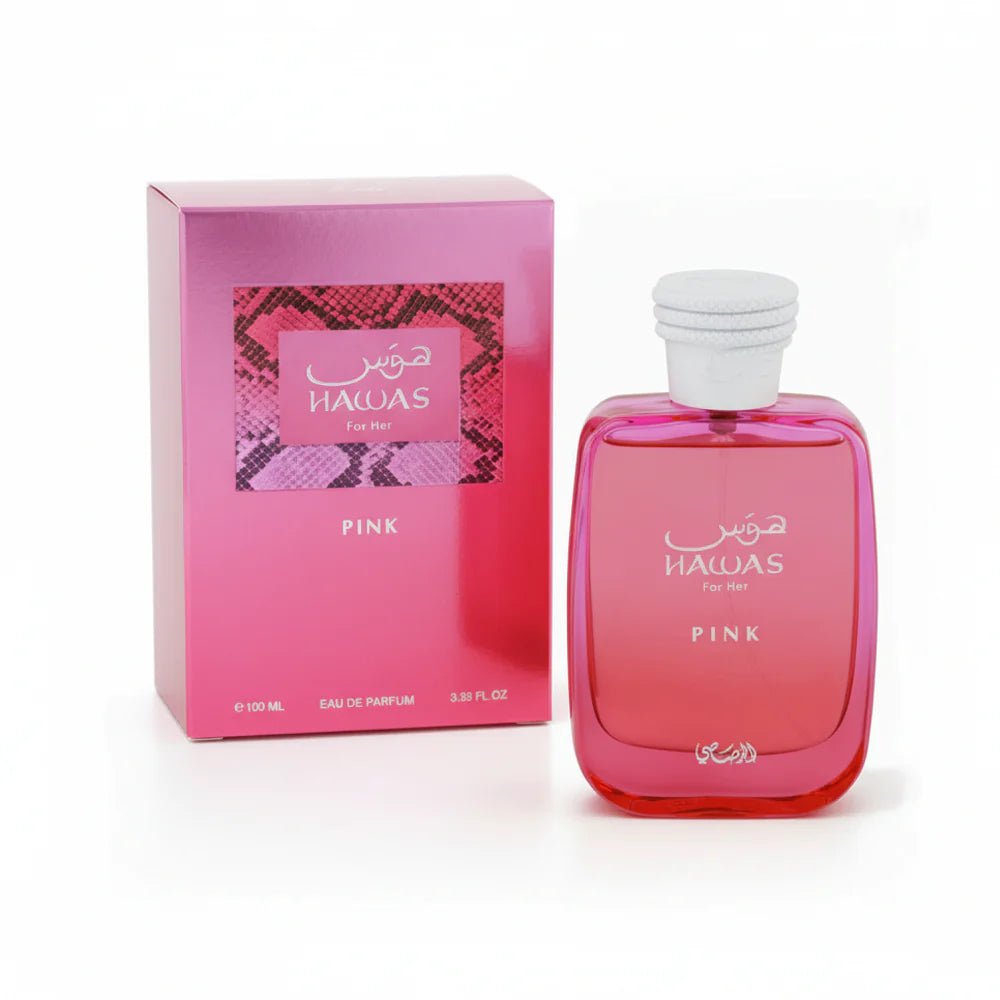 RASASI HAWAS PINK FOR WOMEN EDP 100ML - Al Himyan Perfumes | عطور هميان | Oud & Luxury Fragrances - Rasasi