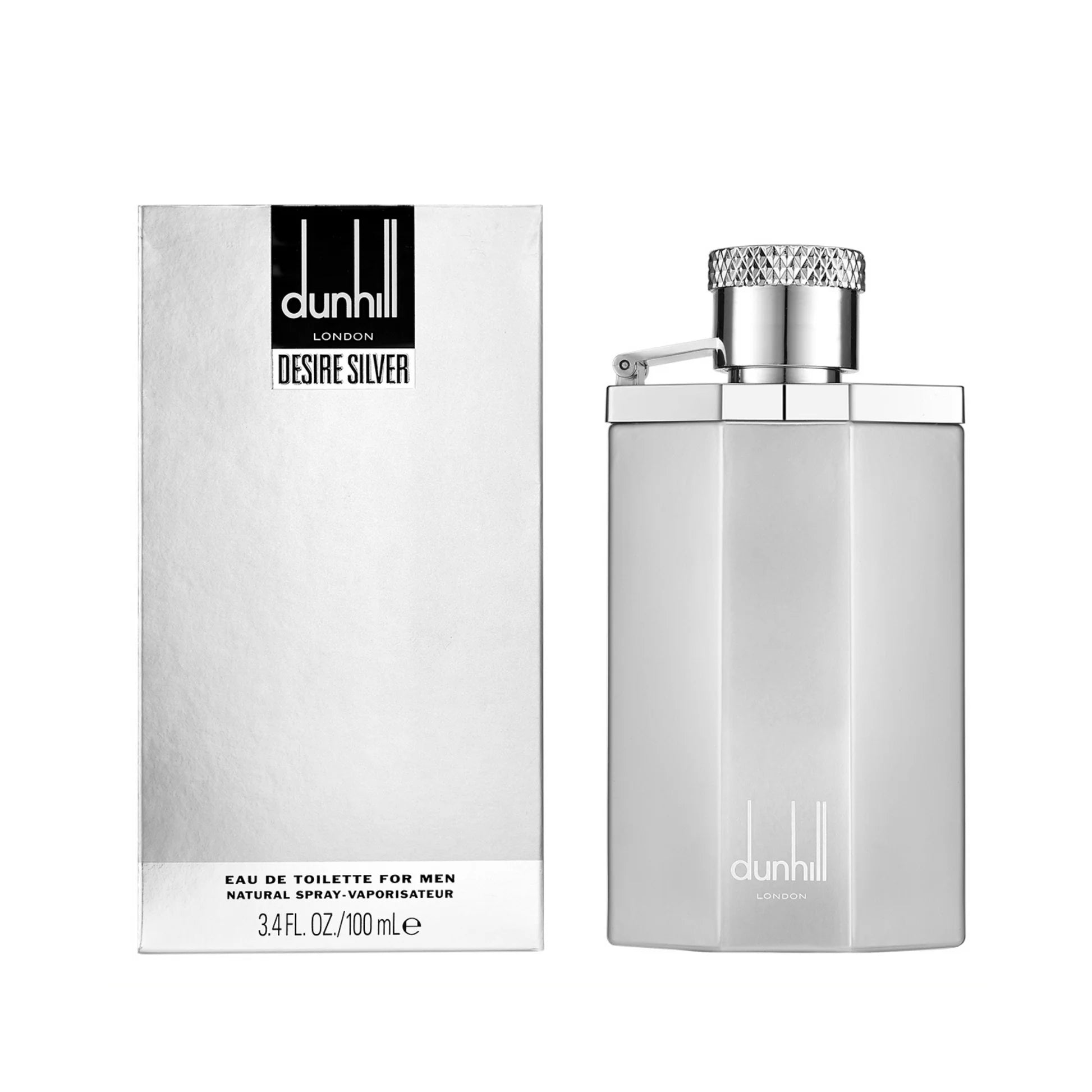 DUNHILL DESIRE SILVER FOR MEN EDT 100ML - Al Himyan Perfumes | عطور هميان | Oud & Luxury Fragrances - Dunhill