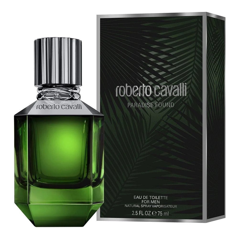 ROBERTO PARADISO FOUND FOR MEN EDT 75ML - Al Himyan Perfumes | عطور هميان | Oud & Luxury Fragrances - Roberto Cavalli