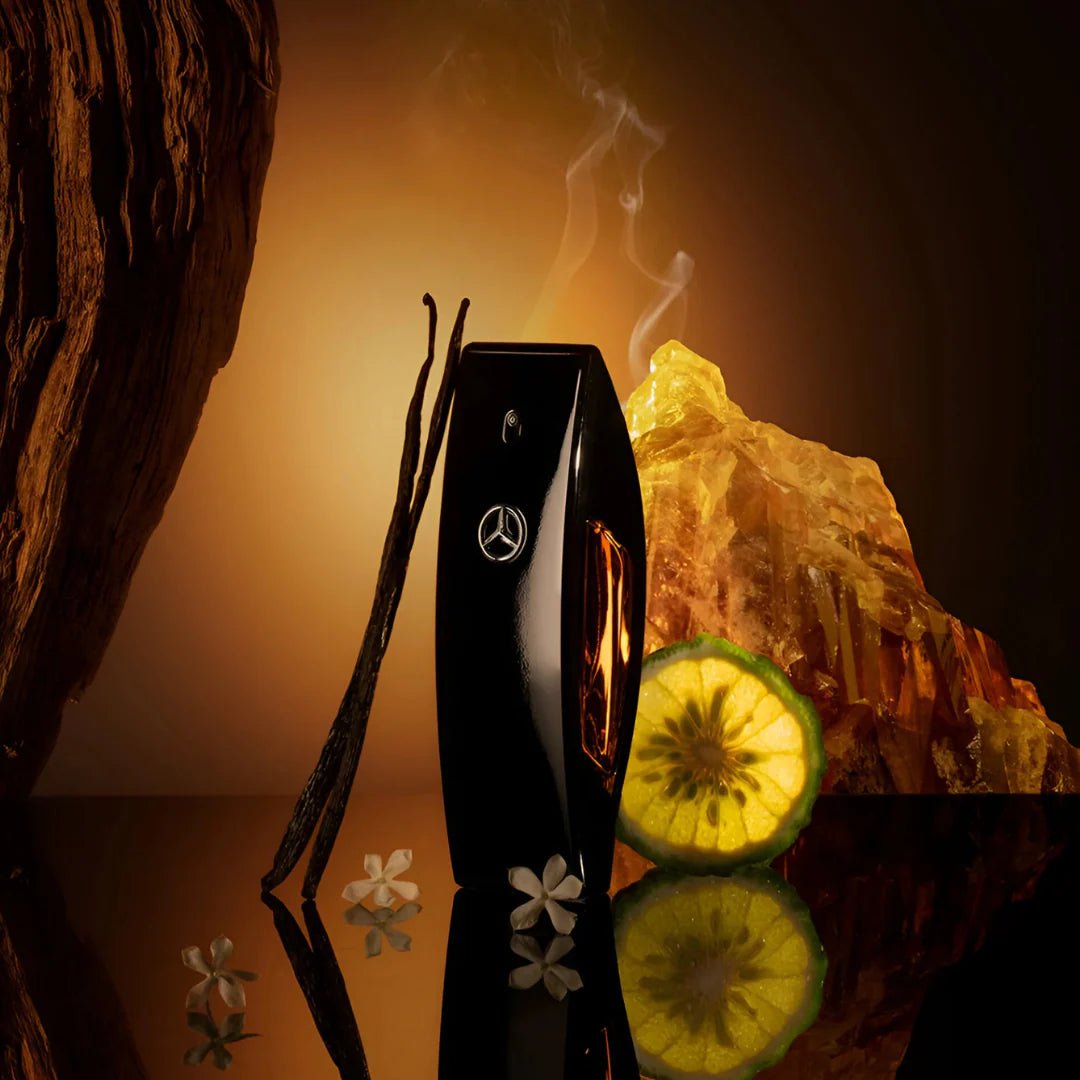 MERCEDES BENZ CLUB BLACK FOR MEN EDT 100ML - Al Himyan Perfumes | عطور هميان | Oud & Luxury Fragrances - MERCEDES BENZ