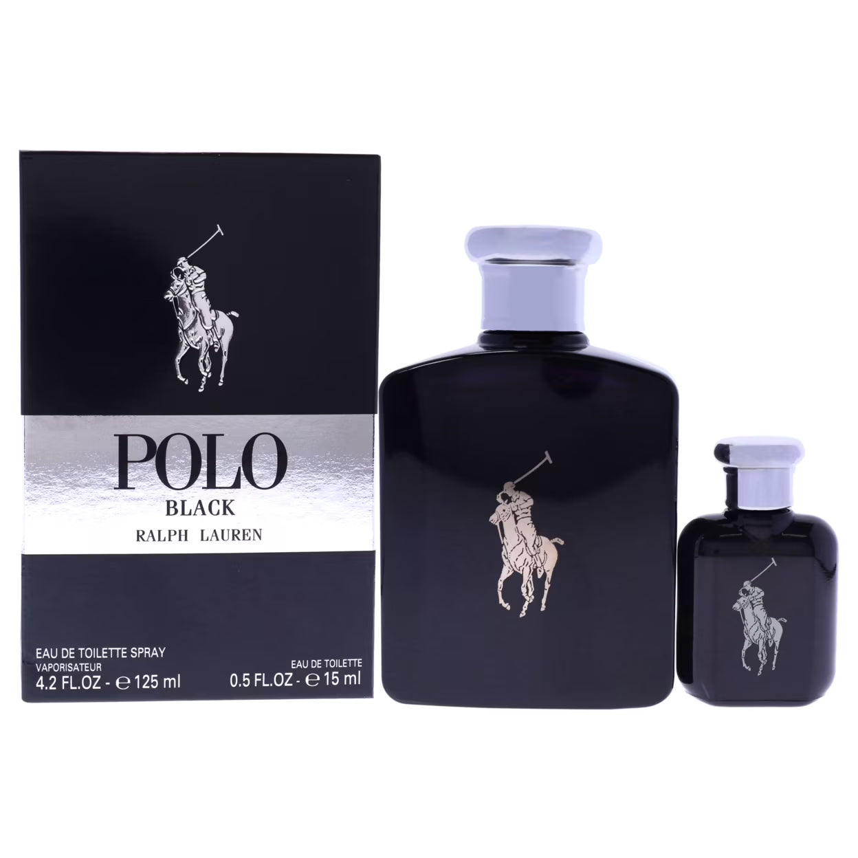 Ralph Lauren Polo Black Travel Set EDT 125ml + EDT 15ml Main image