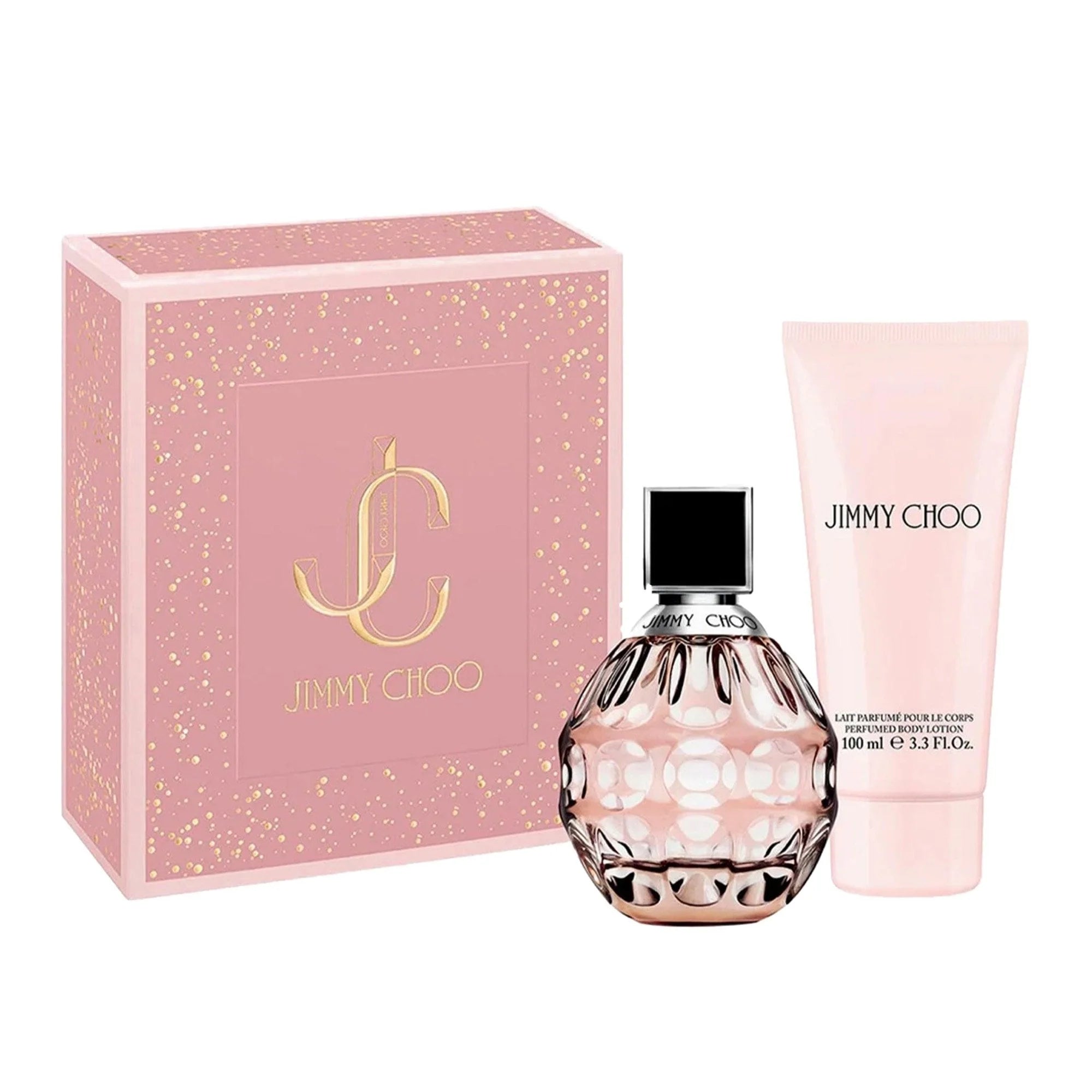 Jimmy Choo Gift Set EDP 60ml + Body Lotion 100ml - Al Himyan Perfumes | عطور هميان | Oud & Luxury Fragrances - Jimmy Choo