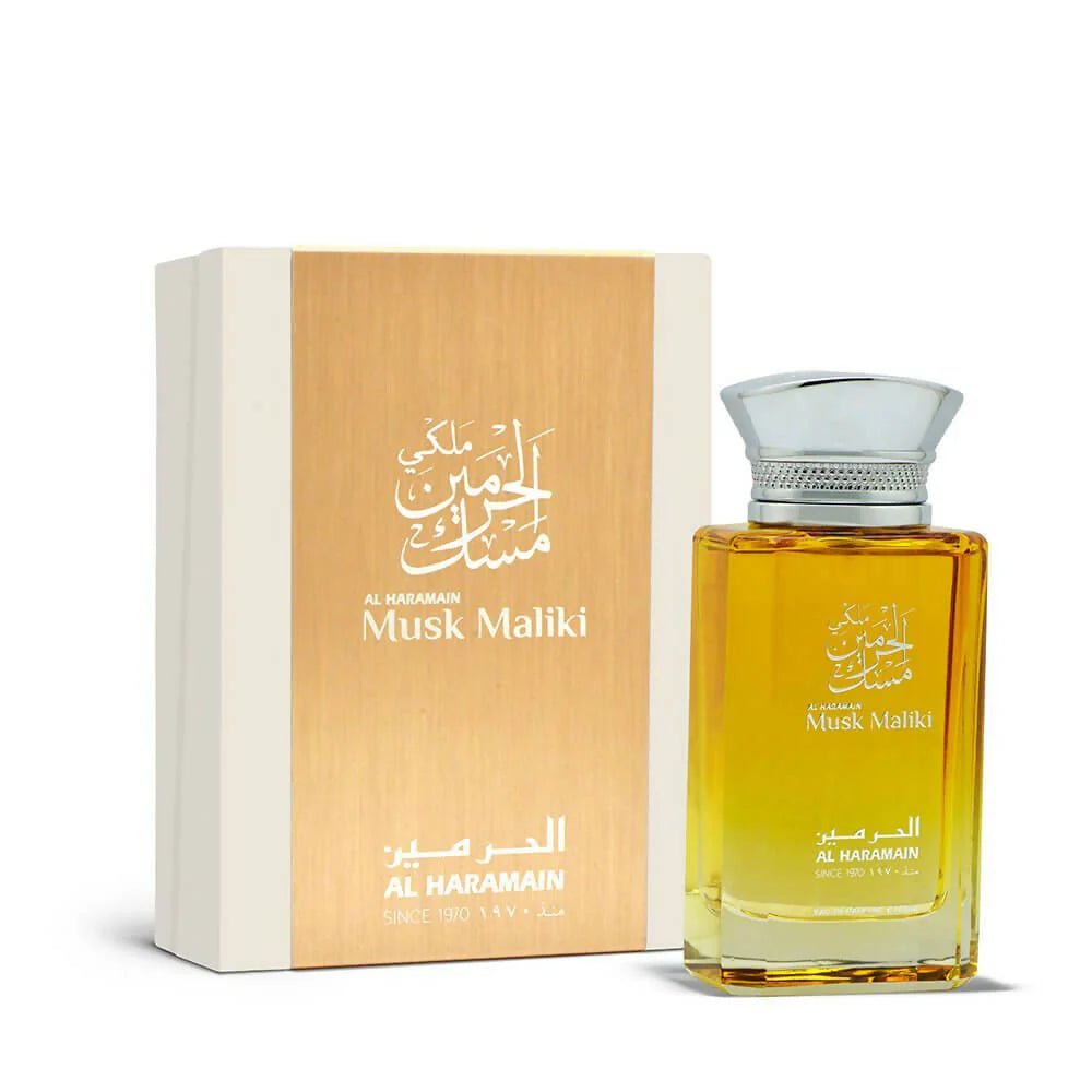 AL HARAMAIN MUSK MALIKI UNISEX EDP 100ML - Al Himyan Perfumes | عطور هميان | Oud & Luxury Fragrances - Al Haramain