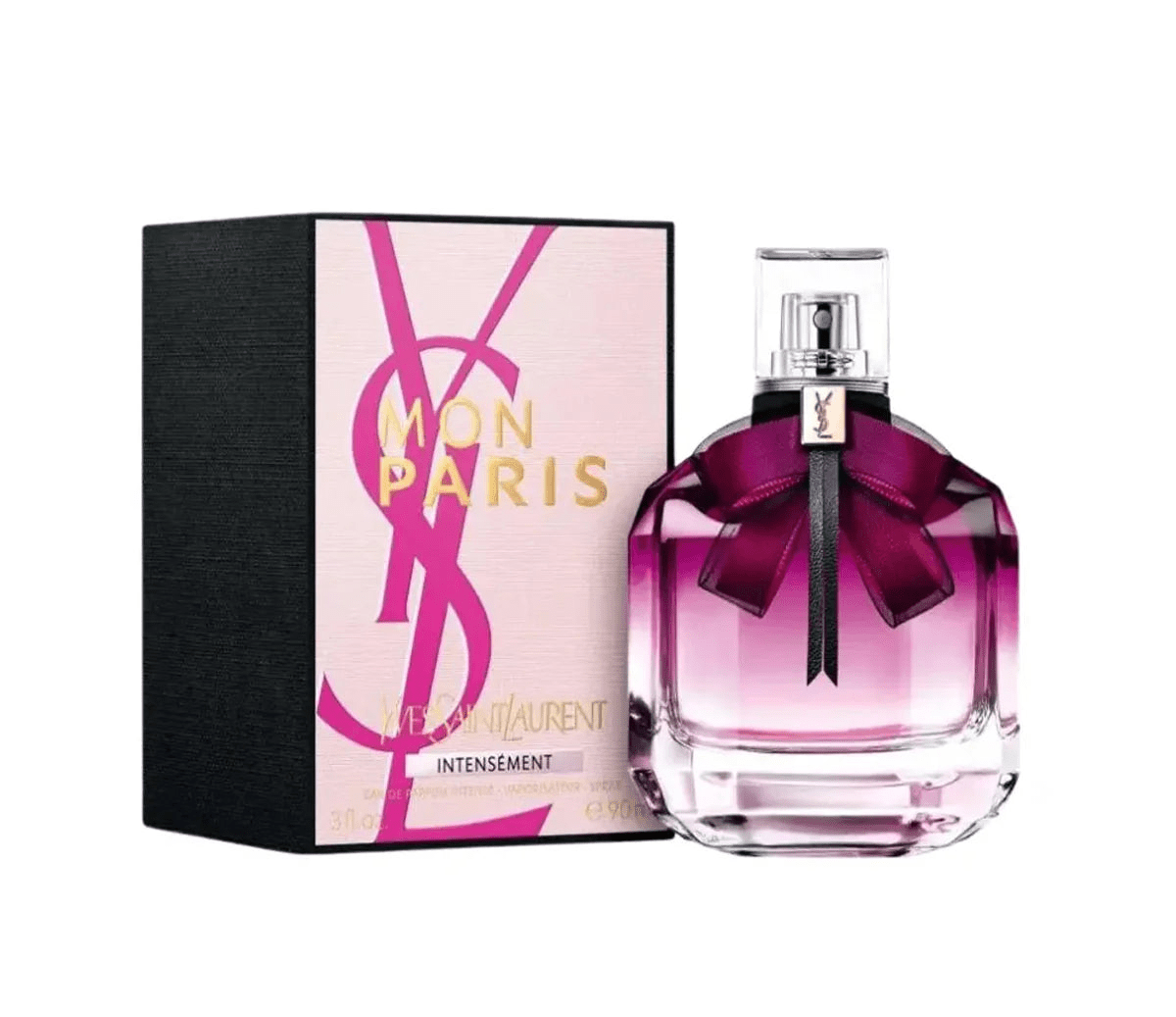 YVES SAINT LAURENT MON PARIS INTENSEMENT FOR WOMEN EDP INTENSE 90ML - Al Himyan Perfumes | عطور هميان | Oud & Luxury Fragrances - Yves Saint Laurent