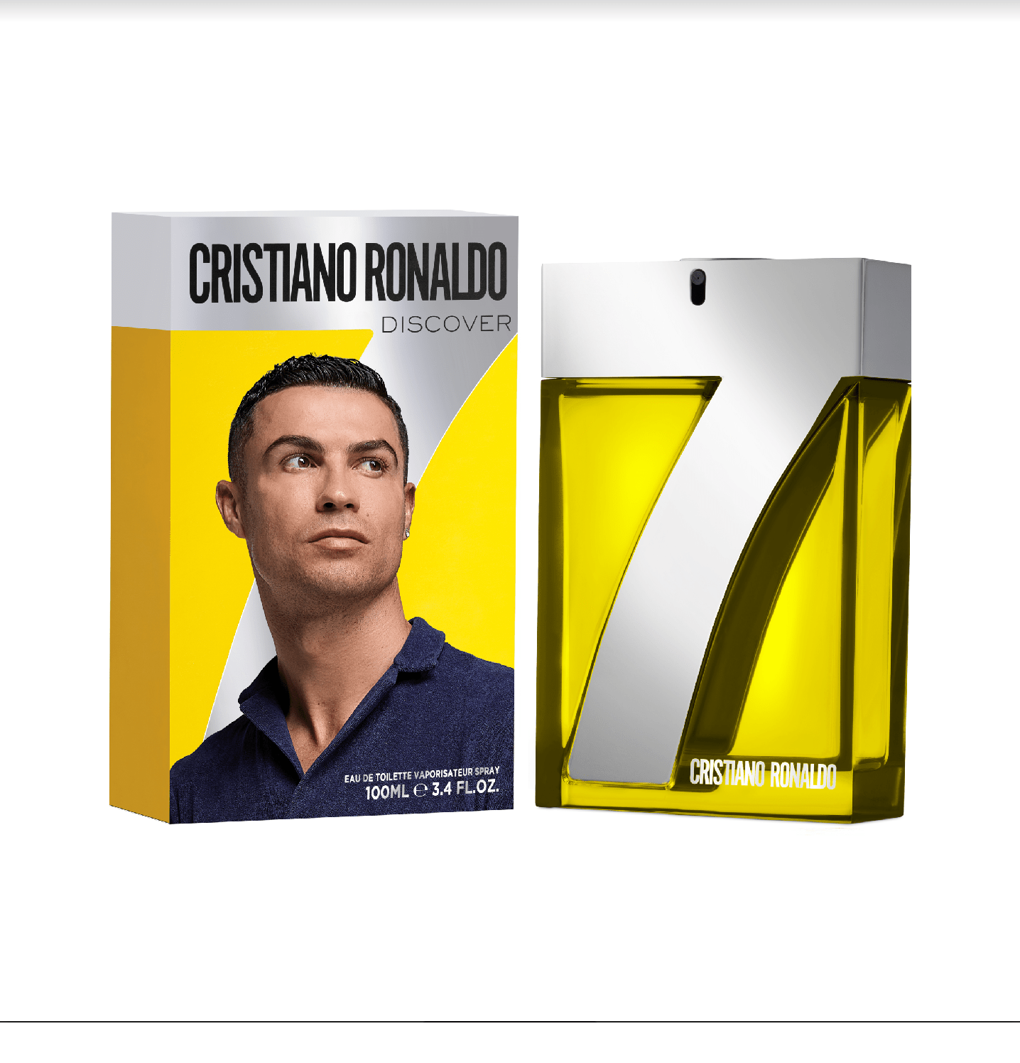 CRISTIANO RONALDO DISCOVER FOR MEN EDT 100ML الصورة الثانوية