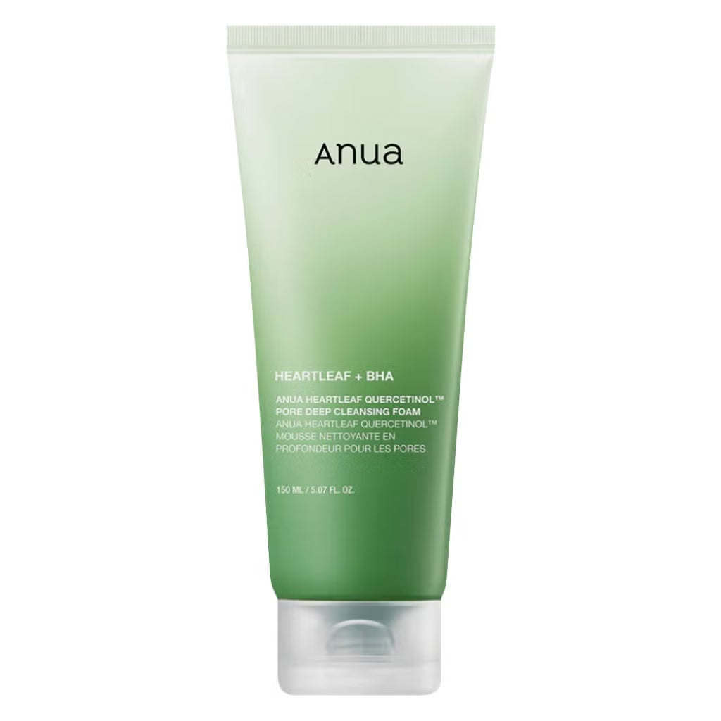Anua Heartleaf Quercetinol Pore Deep Cleansing Foam 150ml الصورة الرئيسية