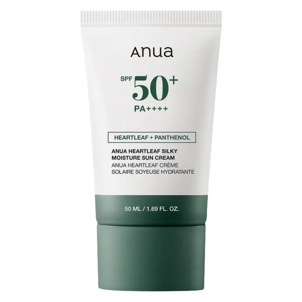 Anua Heartleaf Silky Moisture Sun Cream SPF 50+ PA++++ 50ml