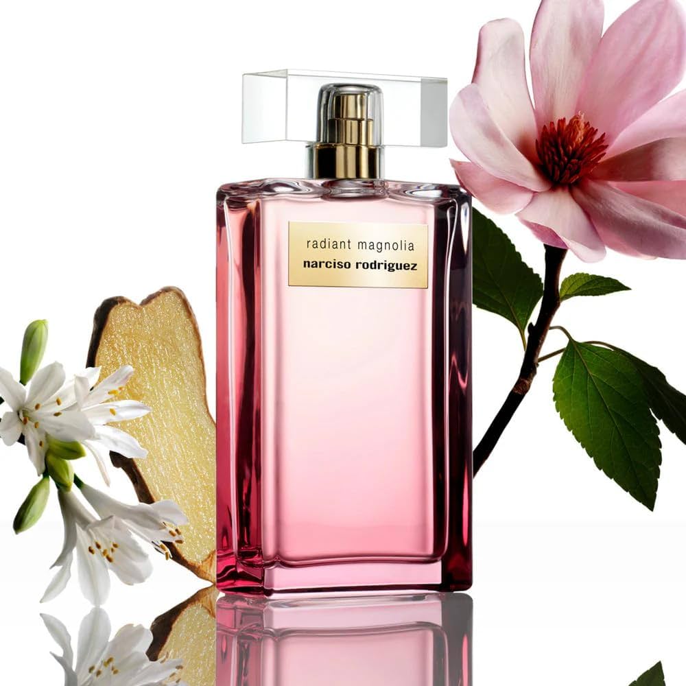 NARCISO RODRIGUEZ RADIANT MAGNOLIA FOR WOMEN EDP INTENSE 100ML - Al Himyan Perfumes | عطور هميان | Oud & Luxury Fragrances - NARCISO RODRIGUEZ