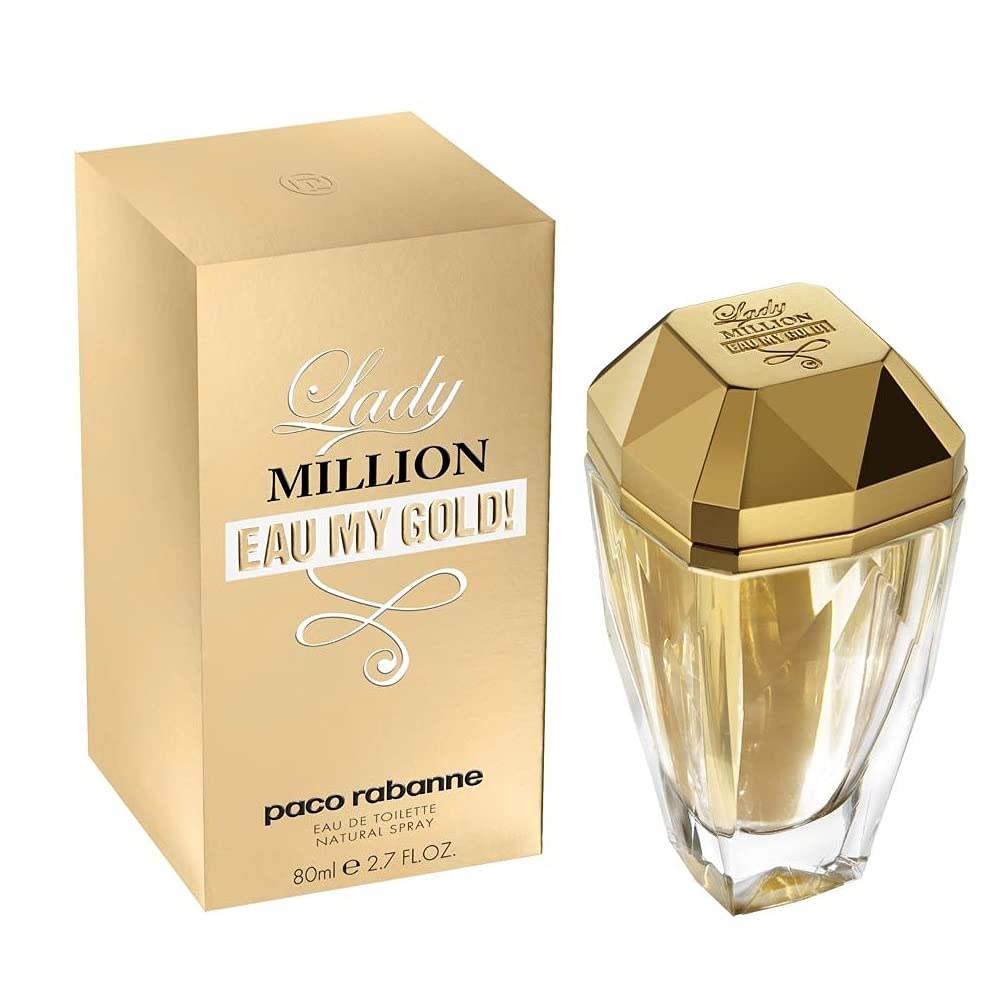 PACO LADY MILLION EAU MY GOLD FOR WOMEN EDT 80ML