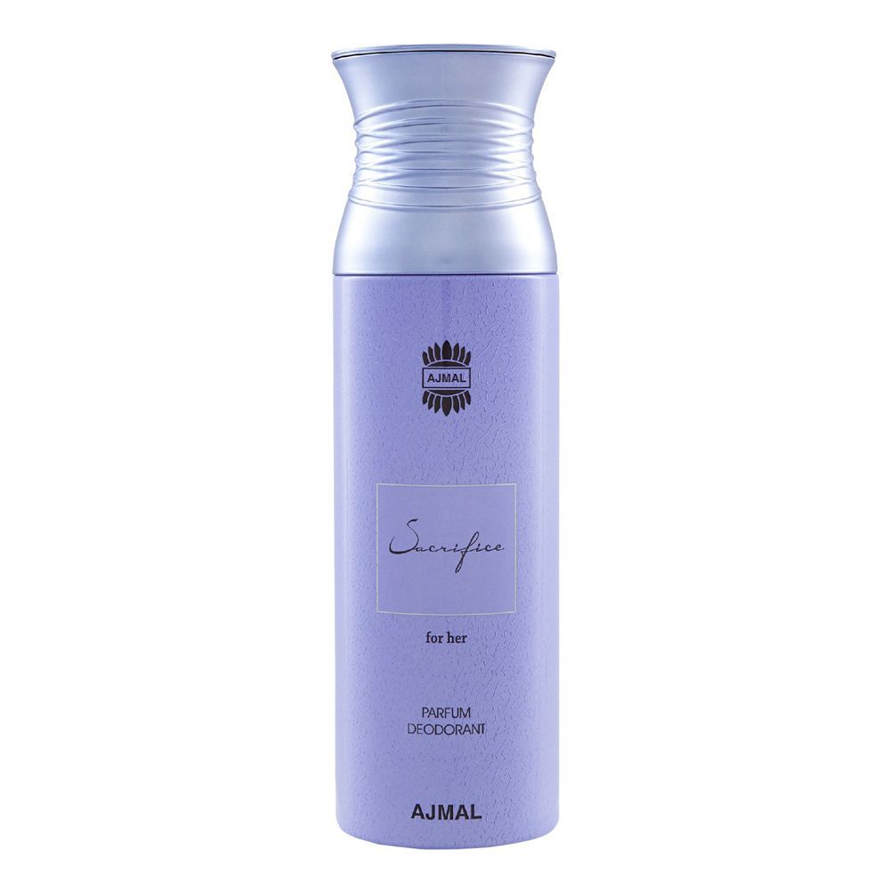 AJMAL SACRIFICE FOR WOMEN DEO SPRAY 200ML - Al Himyan Perfumes | عطور هميان | Oud & Luxury Fragrances - Ajmal Main image