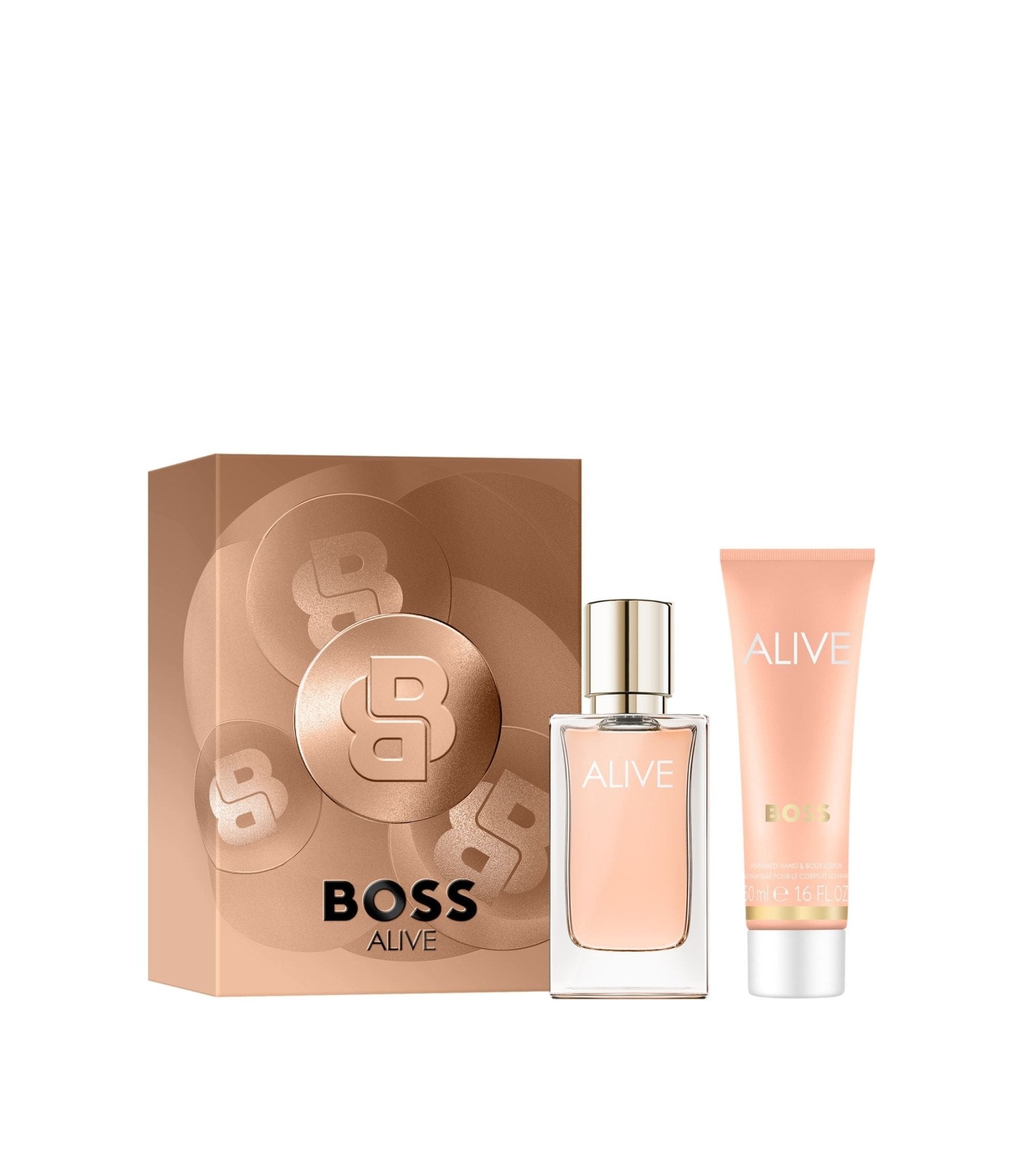 Hugo Boss Alive Gift Set EDP 30ml + Body Lotion 50ml - Al Himyan Perfumes | عطور هميان | Oud & Luxury Fragrances - Hugo Boss الصورة الرئيسية