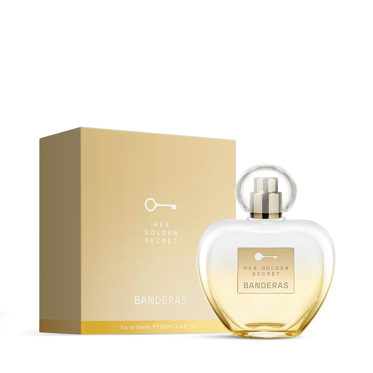 ANTONIO BANDERAS HER GOLDEN SECRET FOR WOMEN EDT 80ML - Al Himyan Perfumes | عطور هميان | Oud & Luxury Fragrances - Antonio Banderas
