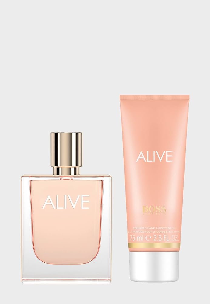 Hugo Boss Alive Gift Set EDP 30ml + Body Lotion 50ml - Al Himyan Perfumes | عطور هميان | Oud & Luxury Fragrances - Hugo Boss