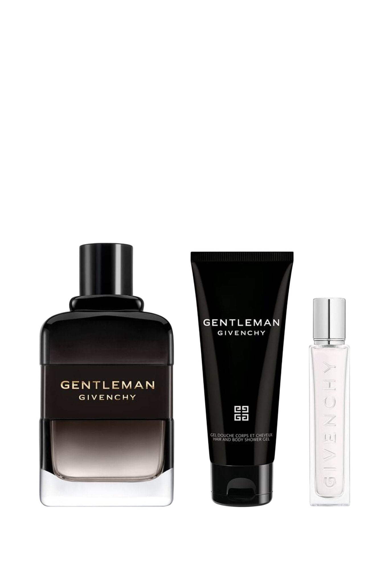 Givenchy Gentleman Gift Set EDP 100ml + EDP 12.5ml + Hair & Body Shower Gel 75ml - Al Himyan Perfumes | عطور هميان | Oud & Luxury Fragrances - Givenchy