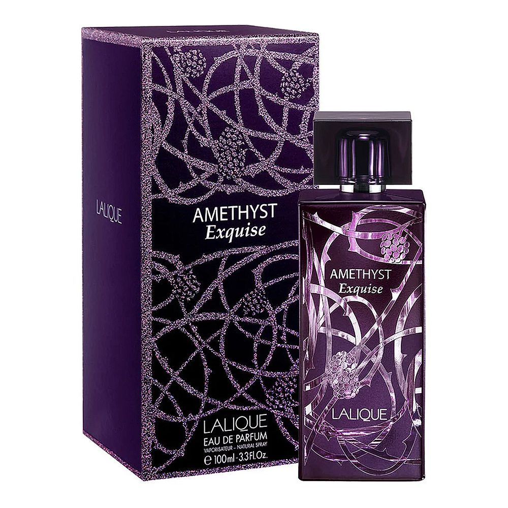 LALIQUE AMETHYST EXQUISE FOR WOMEN EDP 100ML - Al Himyan Perfumes | عطور هميان | Oud & Luxury Fragrances - LALIQUE