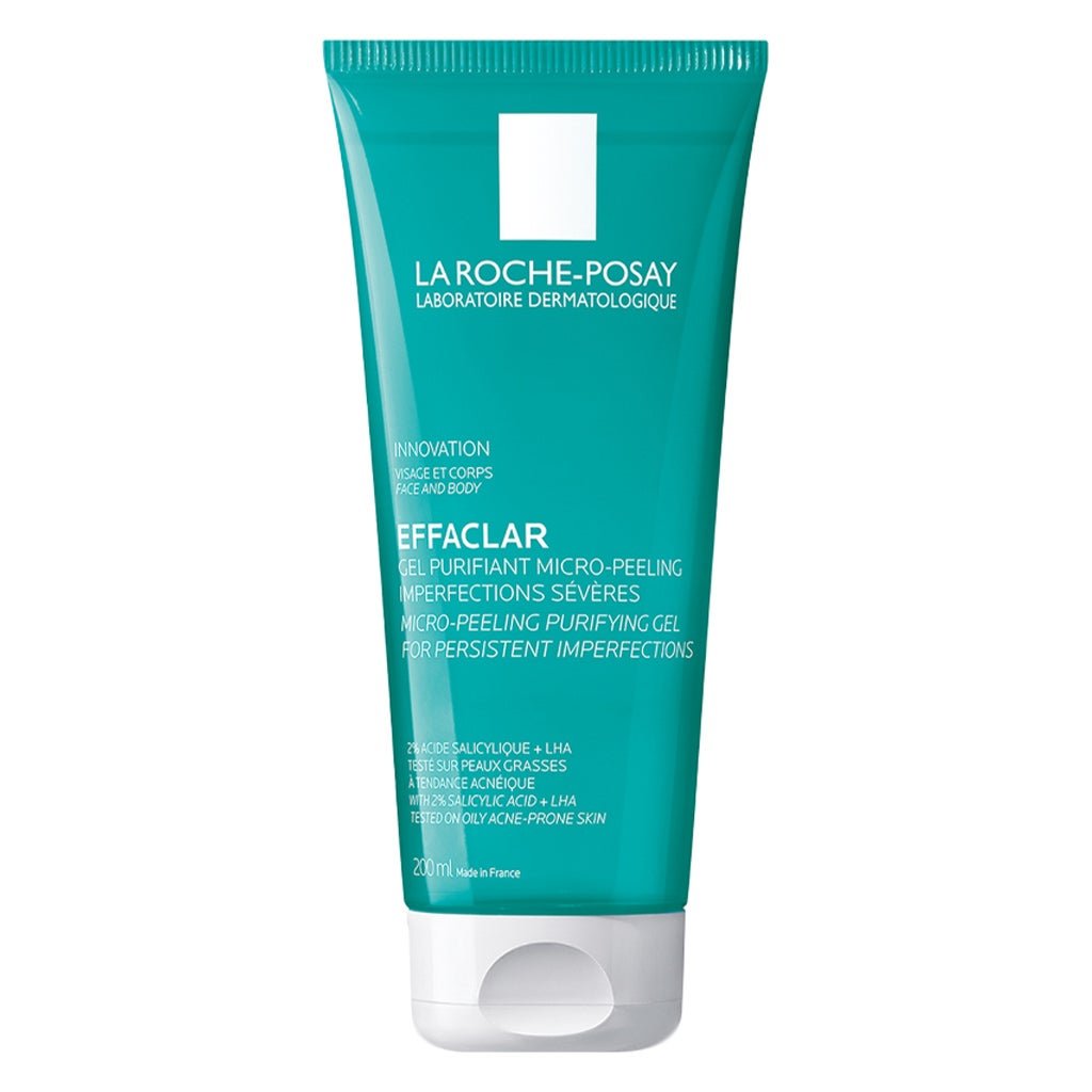 LA ROCHE POSAY EFFACLAR MICRO PEELING PURIFYING GEL 200ml - Al Himyan Perfumes | عطور هميان | Oud & Luxury Fragrances - La Roche - Posay