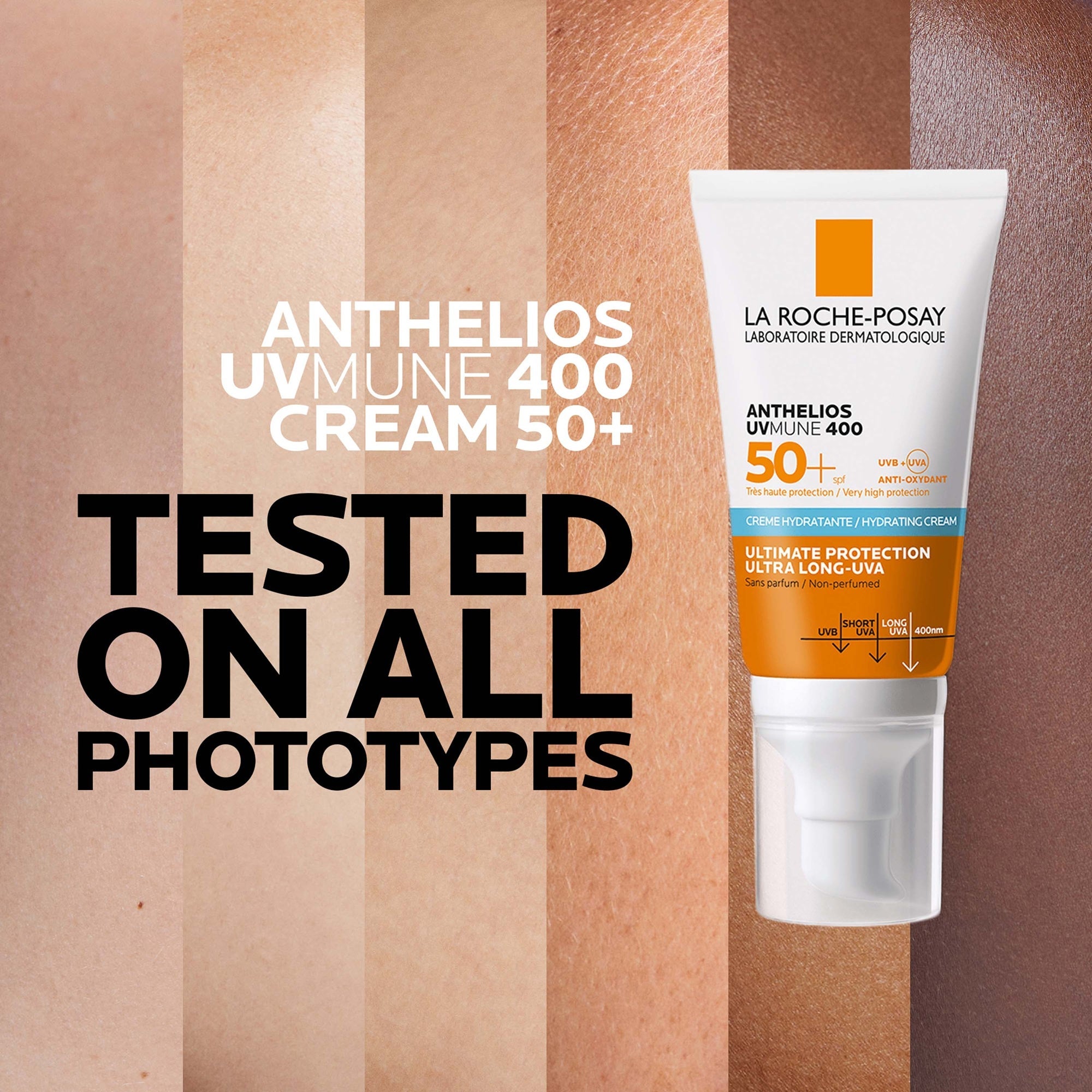 LA ROCHE POSAY ANTHELIOS UVMUNE 400 HYDRATING SUNSCREEN (SPF50+) 50ml - Al Himyan Perfumes | عطور هميان | Oud & Luxury Fragrances - La Roche - Posay