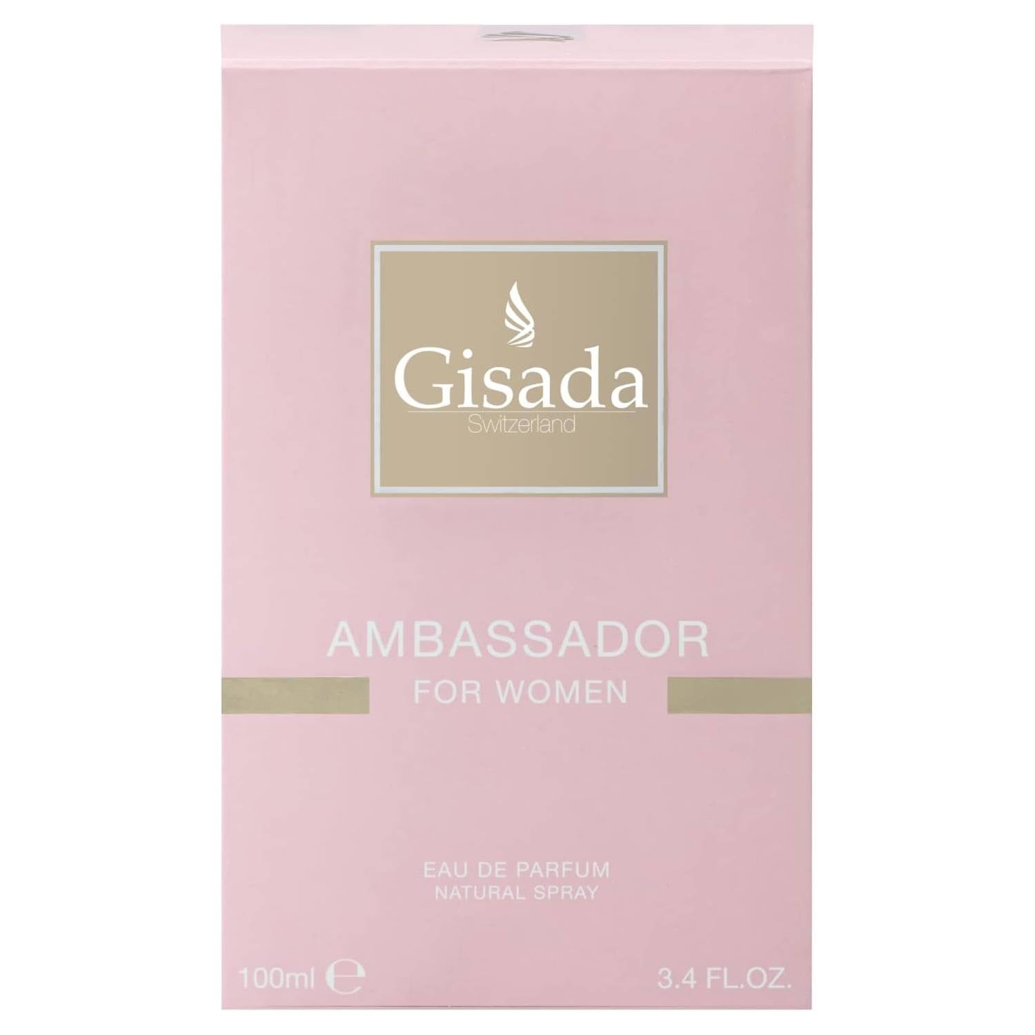 GISADA AMBASSADOR FOR WOMEN EDP 100ML - Al Himyan Perfumes | عطور هميان | Oud & Luxury Fragrances - GISADA
