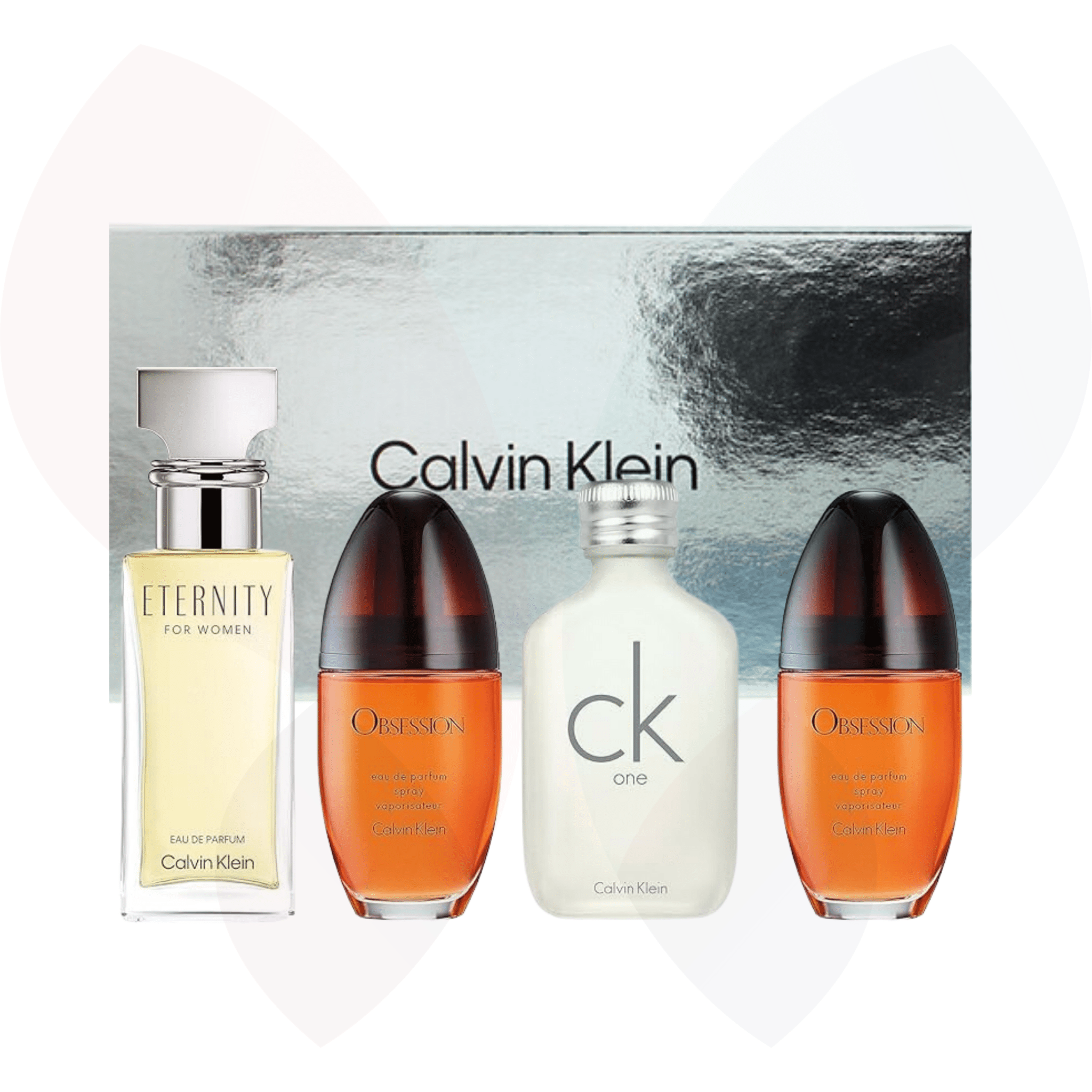 Calvin Klein Mini Set EDP 4 x 15ml (Obsession + Eternity + CK One) - Al Himyan Perfumes | عطور هميان | Oud & Luxury Fragrances - Calvin Klein Main image