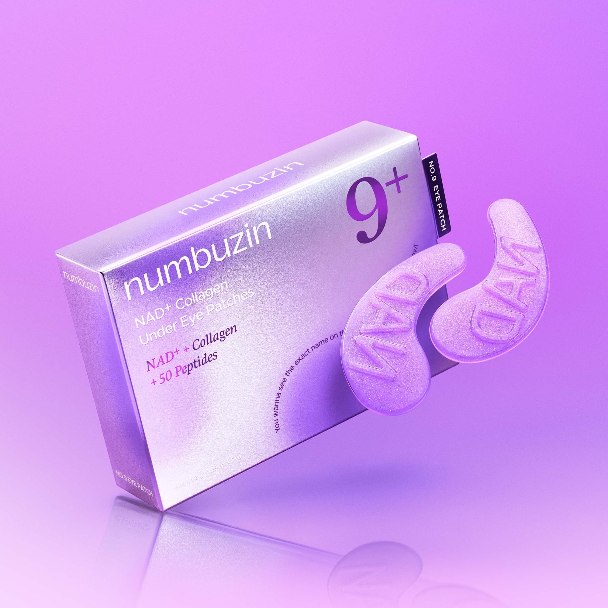 NUMBUZIN No.9 COLLAGEN UNDER EYE PATCHES 5 Pairs, 10 Patches - Al Himyan Perfumes | عطور هميان | Oud & Luxury Fragrances - Numbuzin