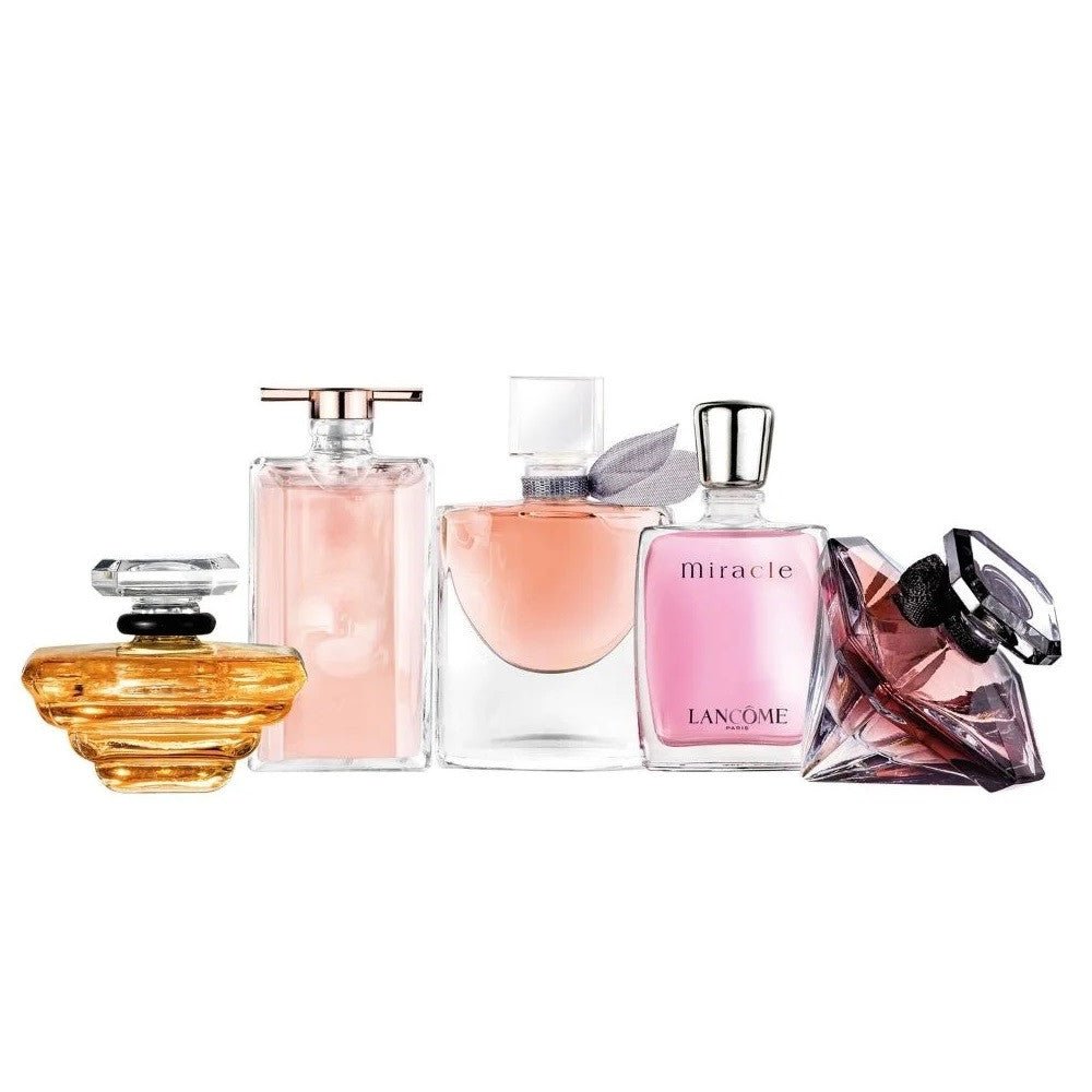 Lancome Mini Set EDP 2 x 5ml Miracle + Tresor in Love + YSL Paris EDP 7.5ml + Cacharel Anais Anais EDT 6ml - Al Himyan Perfumes | عطور هميان | Oud & Luxury Fragrances - Lancome