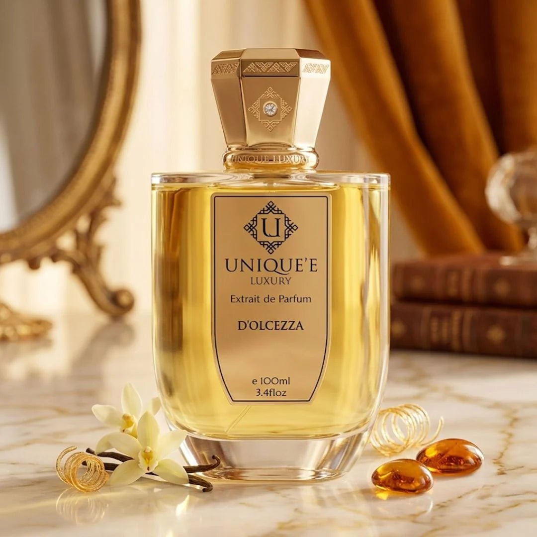UNIQUE DOLCEZZA UNISEX EXTRAIT DE PARFUM 100ML - Al Himyan Perfumes | عطور هميان | Oud & Luxury Fragrances - Unique'e Luxury