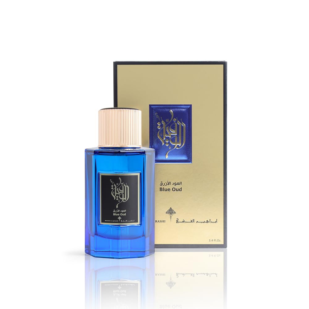 IBRAHEEM AL QURASHI BLUE OUD UNISEX EDP 100ML - Al Himyan Perfumes | عطور هميان | Oud & Luxury Fragrances - IBRAHEEM ALQURASHI