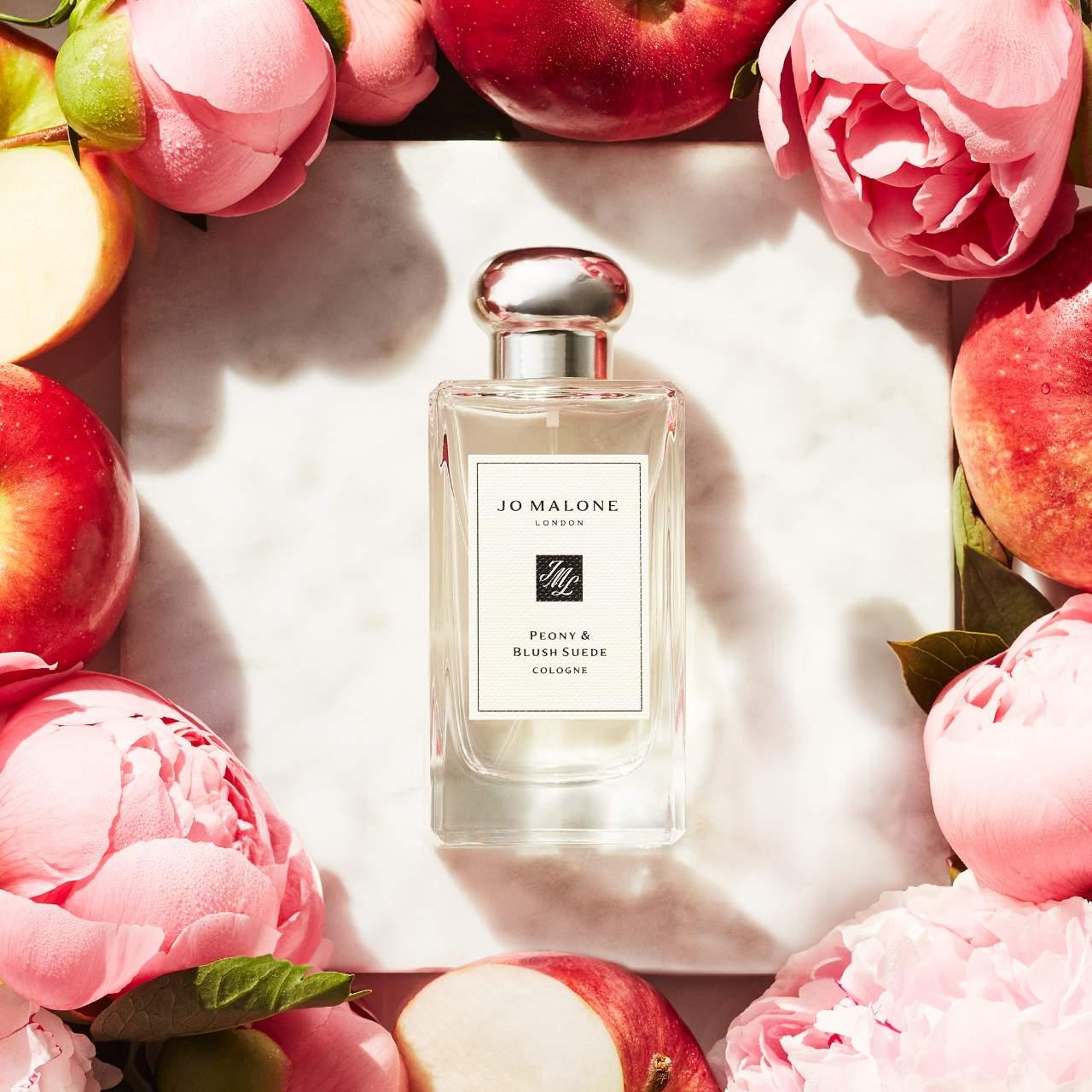 JO MALONE PEONY & BLUSH SUEDE FOR WOMEN COLOGNE 100ML - Al Himyan Perfumes | عطور هميان | Oud & Luxury Fragrances - JO MALONE