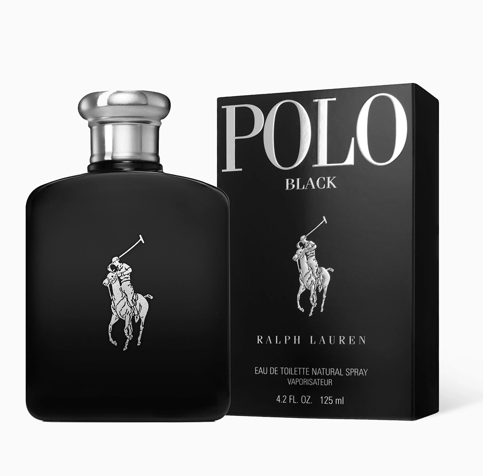 RALPH LAUREN POLO BLACK FOR MEN EDT 125ML - Al Himyan Perfumes | عطور هميان | Oud & Luxury Fragrances - Ralph Lauren