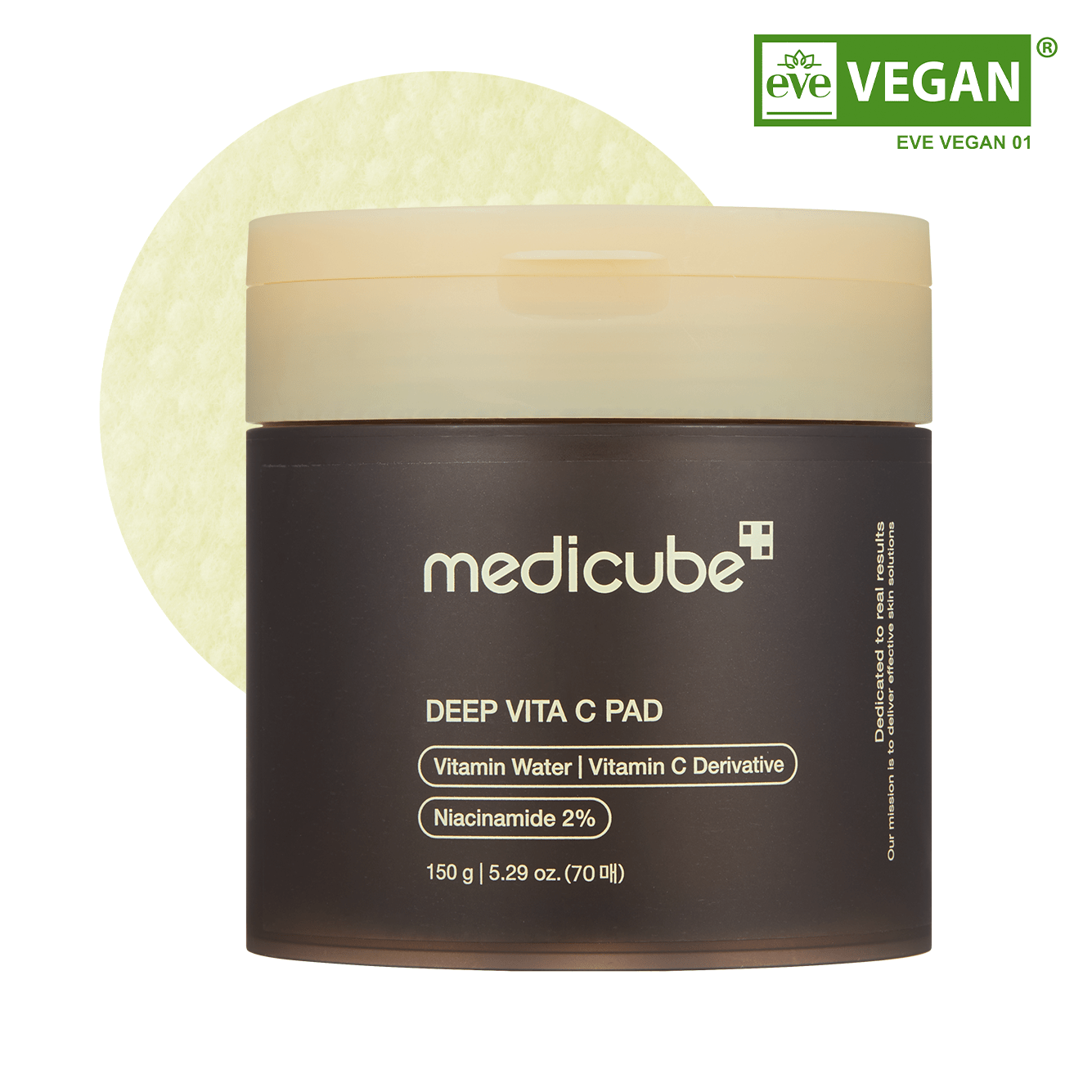Medicube Deep Vita C Pad 150g (70 Pads) - Al Himyan Perfumes | عطور هميان | Oud & Luxury Fragrances - Medicube