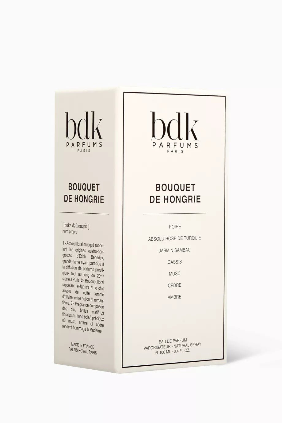 BDK PARFUMS BOUQUET DE HONGRIE WOMEN EDP 100ML - Al Himyan Perfumes | عطور هميان | Oud & Luxury Fragrances - BDK PARFUMS