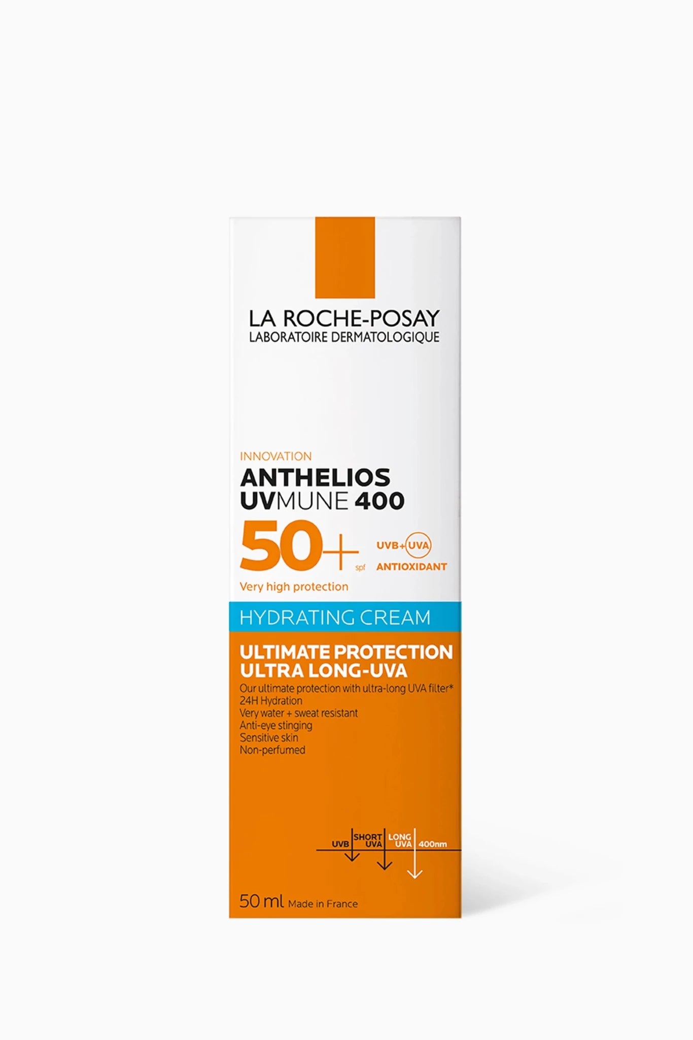 LA ROCHE POSAY ANTHELIOS UVMUNE 400 HYDRATING SUNSCREEN (SPF50+) 50ml - Al Himyan Perfumes | عطور هميان | Oud & Luxury Fragrances - La Roche - Posay