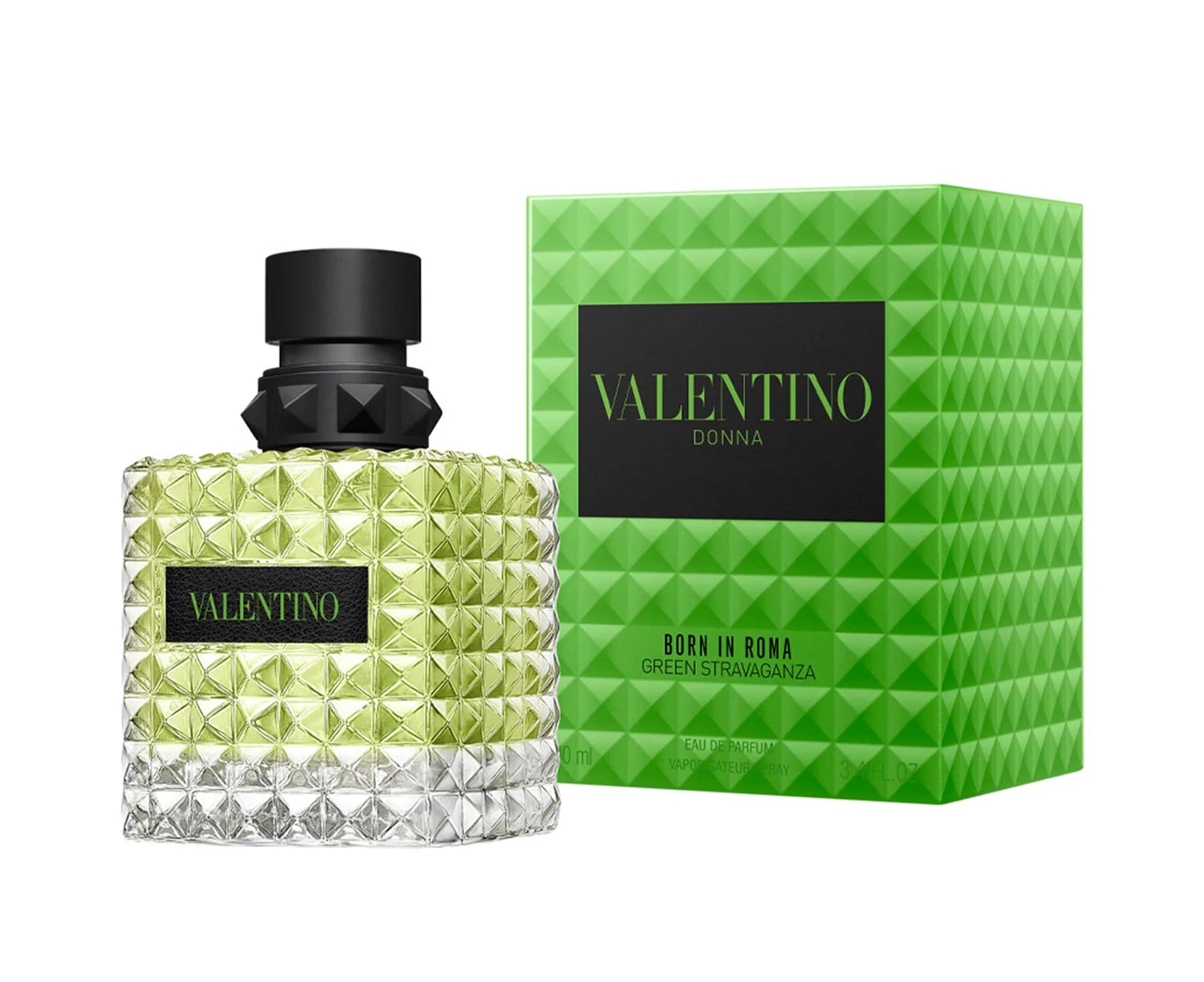 VALENTINO DONNA BORN IN ROMA GREEN STRAVAGANZA FOR WOMEN EDP 100ML - Al Himyan Perfumes | عطور هميان | Oud & Luxury Fragrances - Valentino