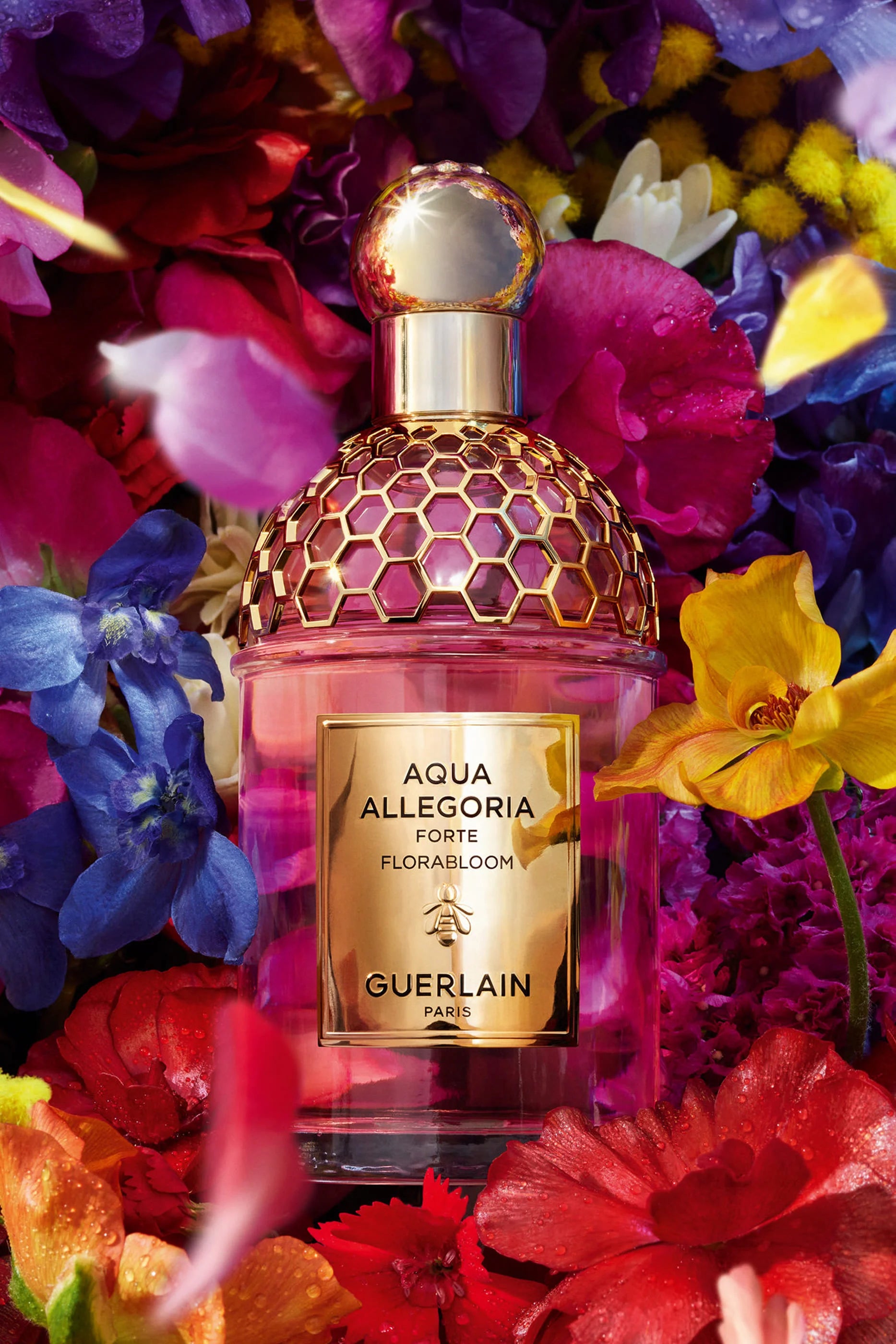 GUERLAIN AQUA ALLEGORIA FLORABLOOM FORTE UNISEX GIFT SET EDP 75ML+75ML+7.5ML