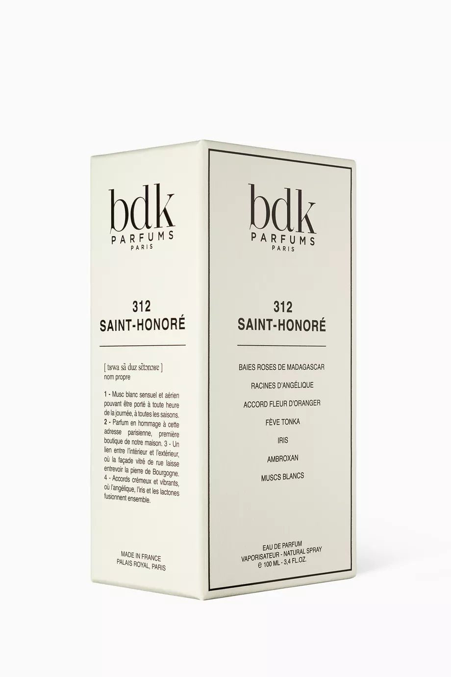 BDK PARFUMS 312 SAINT - HONORE UNISEX EDP 100ML - Al Himyan Perfumes | عطور هميان | Oud & Luxury Fragrances - BDK PARFUMS